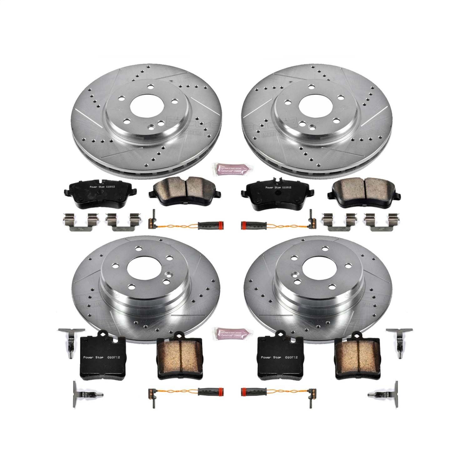 2005, 2004, 2003 Mercedes-Benz CLK320 2003-2005 Mercedes-Benz C230 Disc Brake Kit
