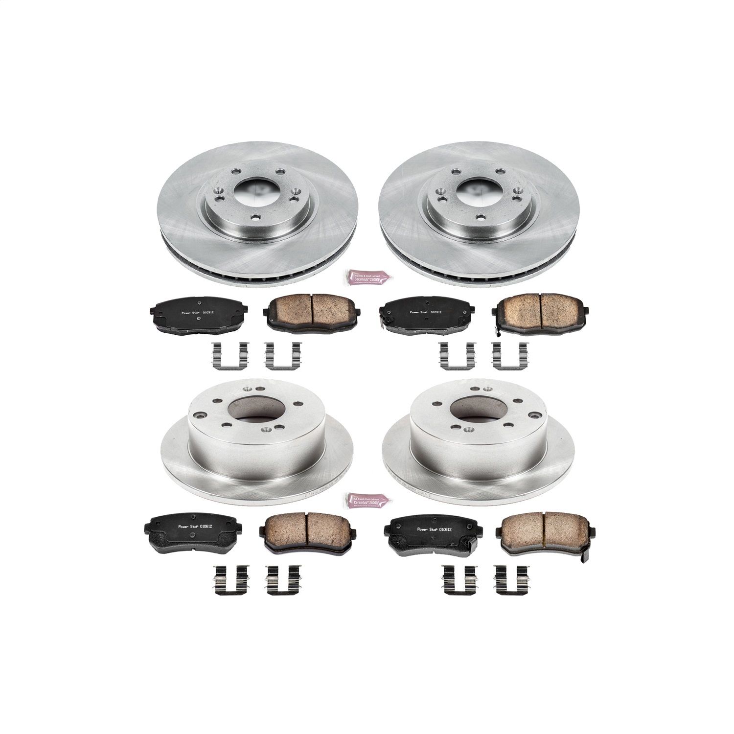 2013, 2012, 2011, 2010 Kia Forte Disc Brake Kit