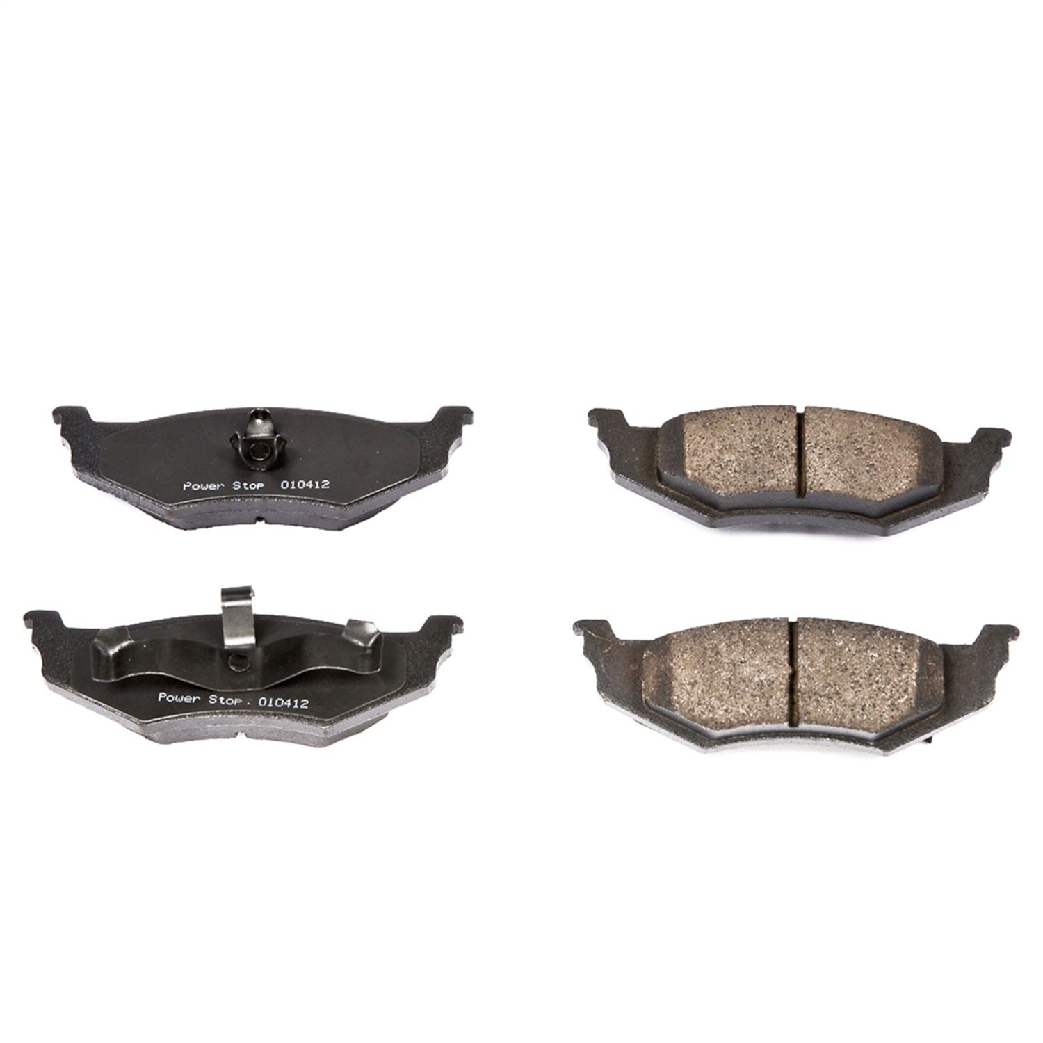 2004, 2003, 2002, 2001, 2000, 1999, 1998, 1997, 1996, 1995 Dodge Intrepid Disc Brake Pad Set