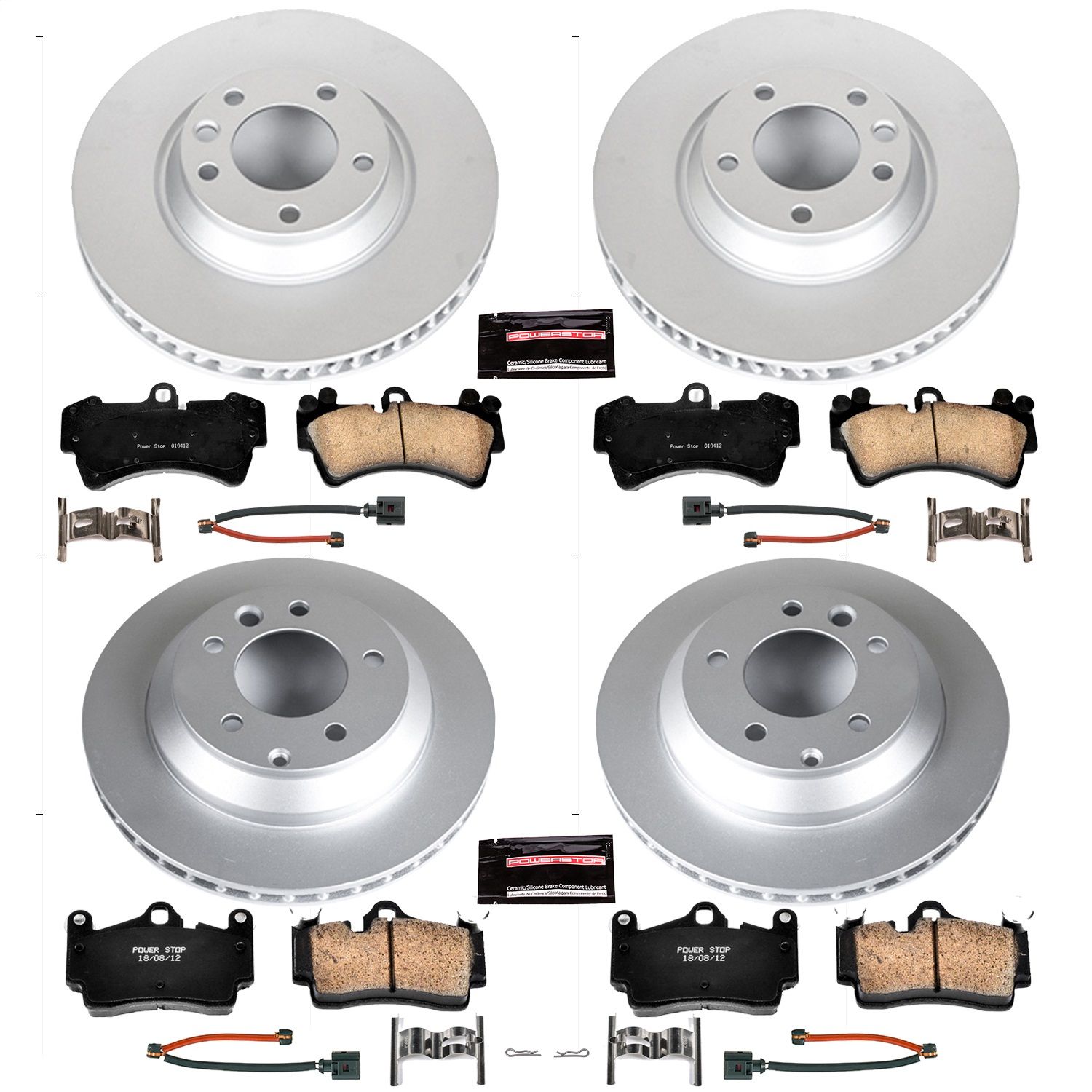 2010, 2009, 2008, 2007, 2006, 2005, 2004, 2003 Porsche Cayenne Disc Brake Kit