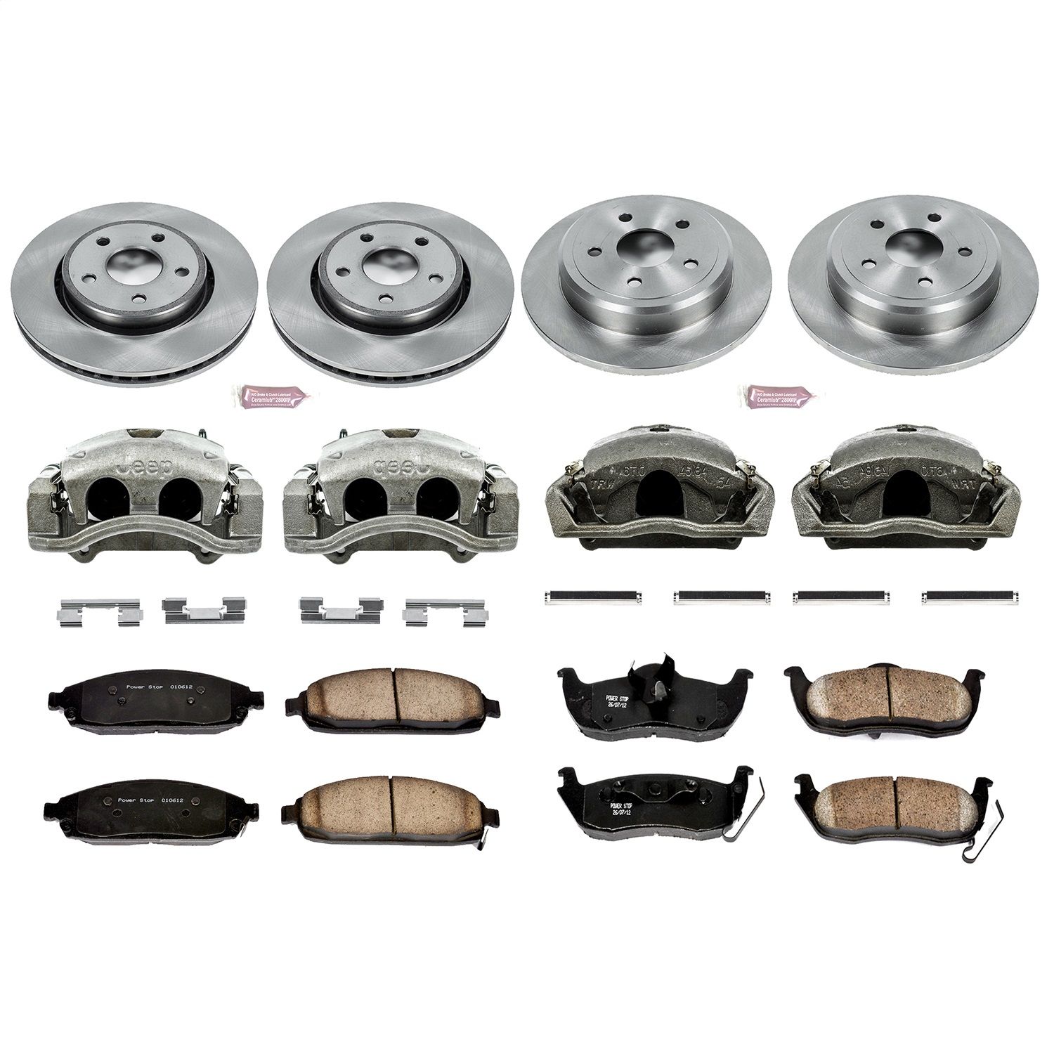 2010, 2009, 2008, 2007, 2006 Jeep Commander Disc Brake Kit