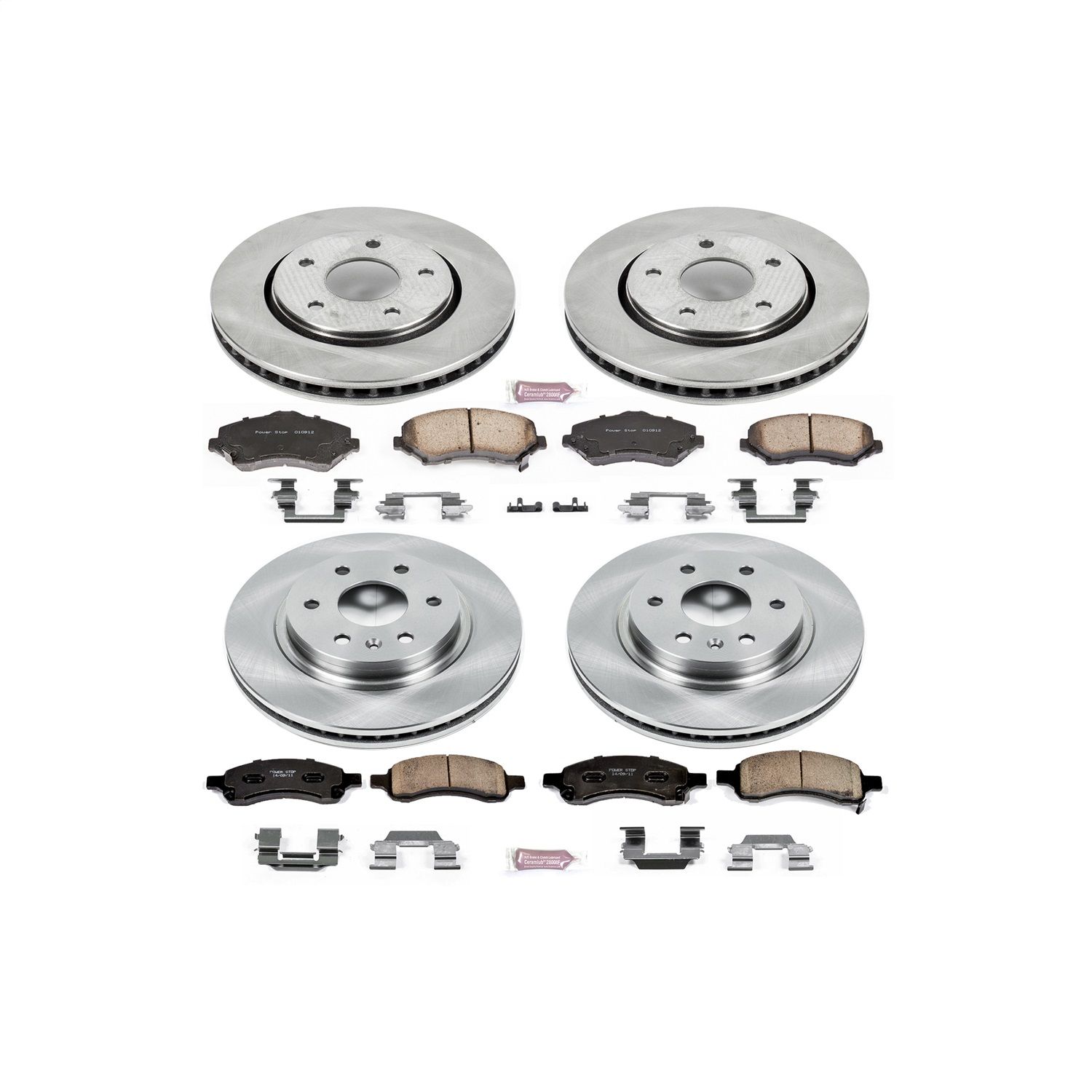 2016, 2015, 2014, 2013, 2012, 2011, 2010, 2009, 2008, 2007 GMC Acadia Disc Brake Kit