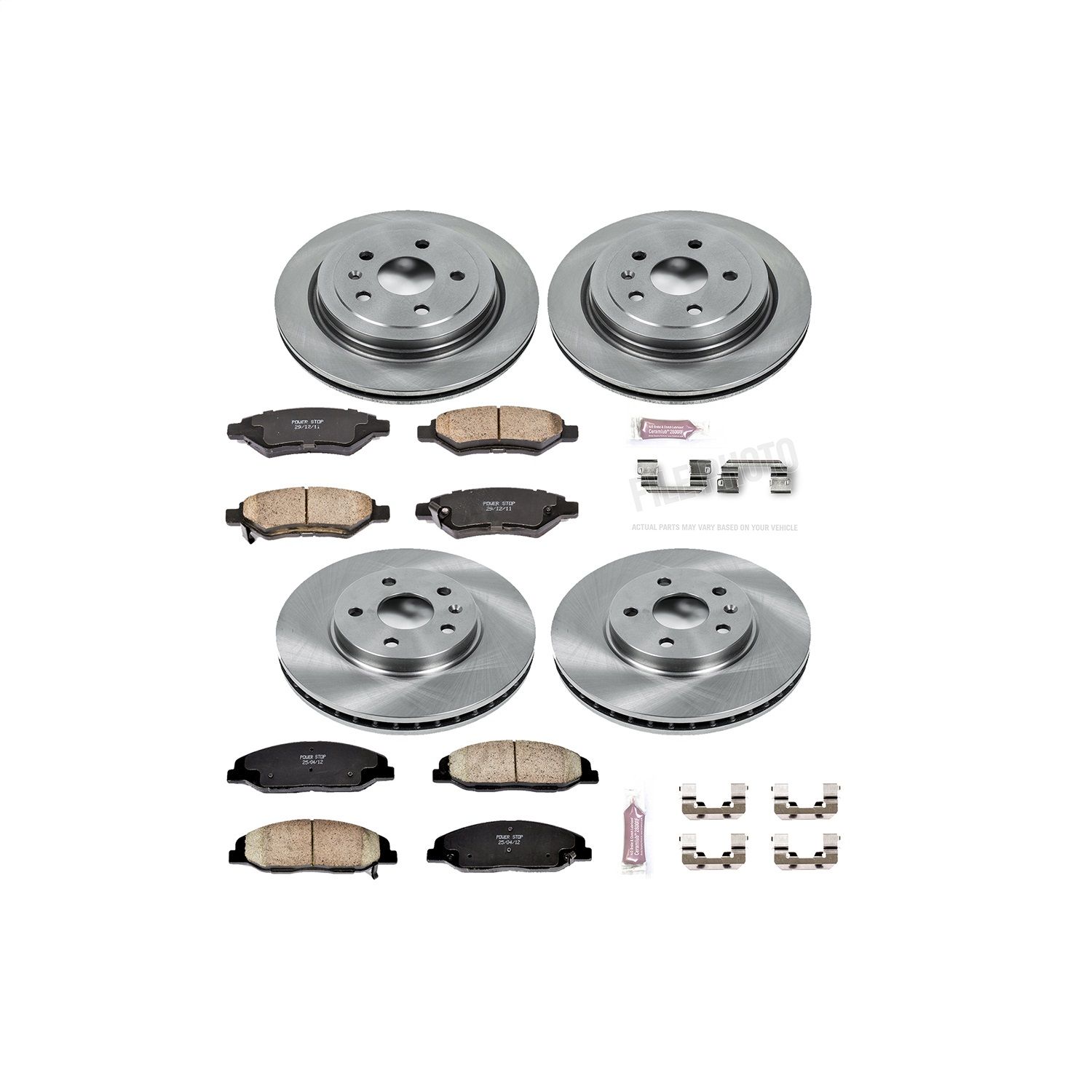 2014, 2013, 2012, 2011, 2010, 2009, 2008 Cadillac CTS Disc Brake Kit