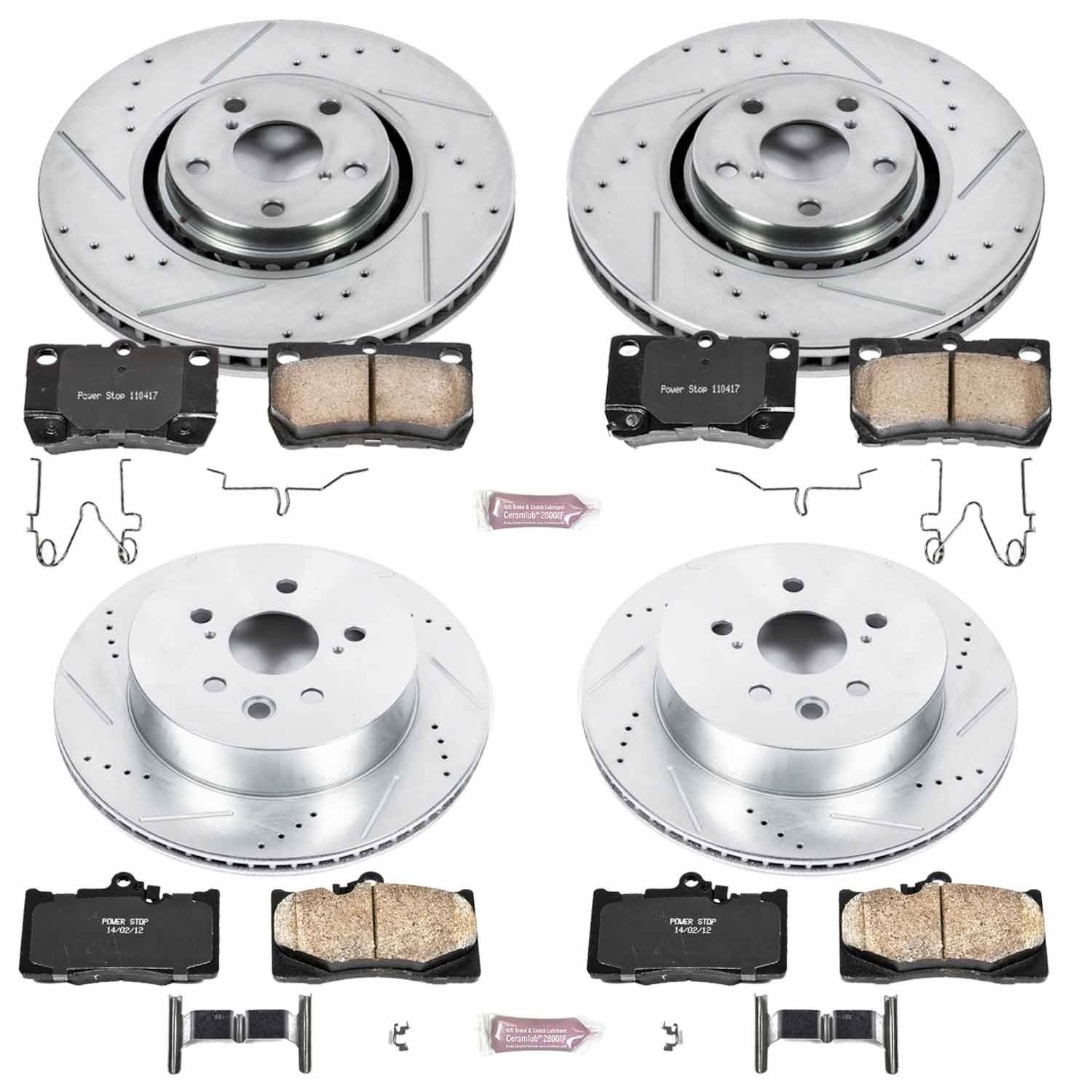 2011, 2010, 2009, 2008, 2007 Lexus GS350 Disc Brake Kit