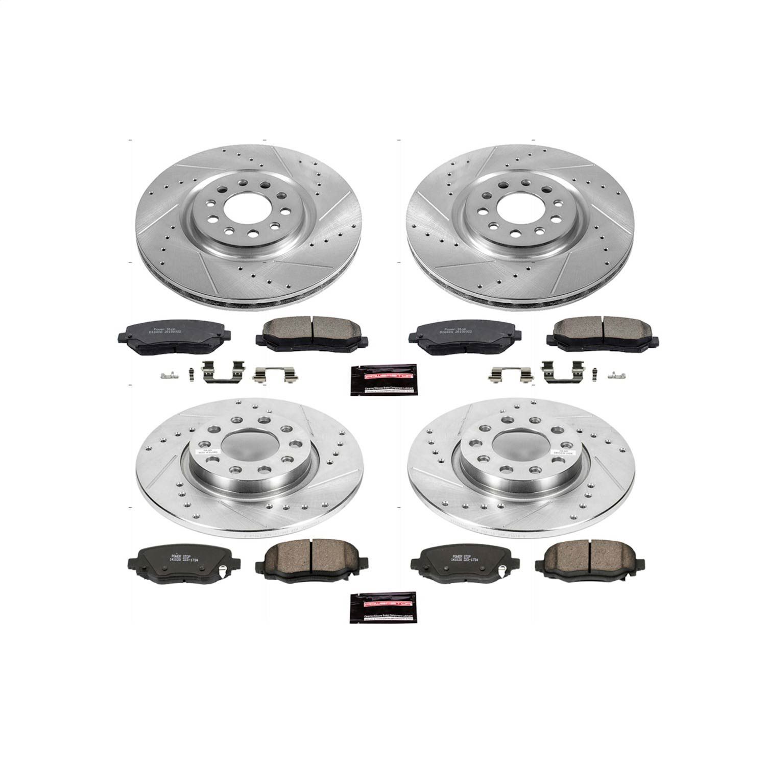 2022, 2021, 2020, 2019, 2018, 2017, 2016, 2015, 2014 Jeep Cherokee Disc Brake Kit