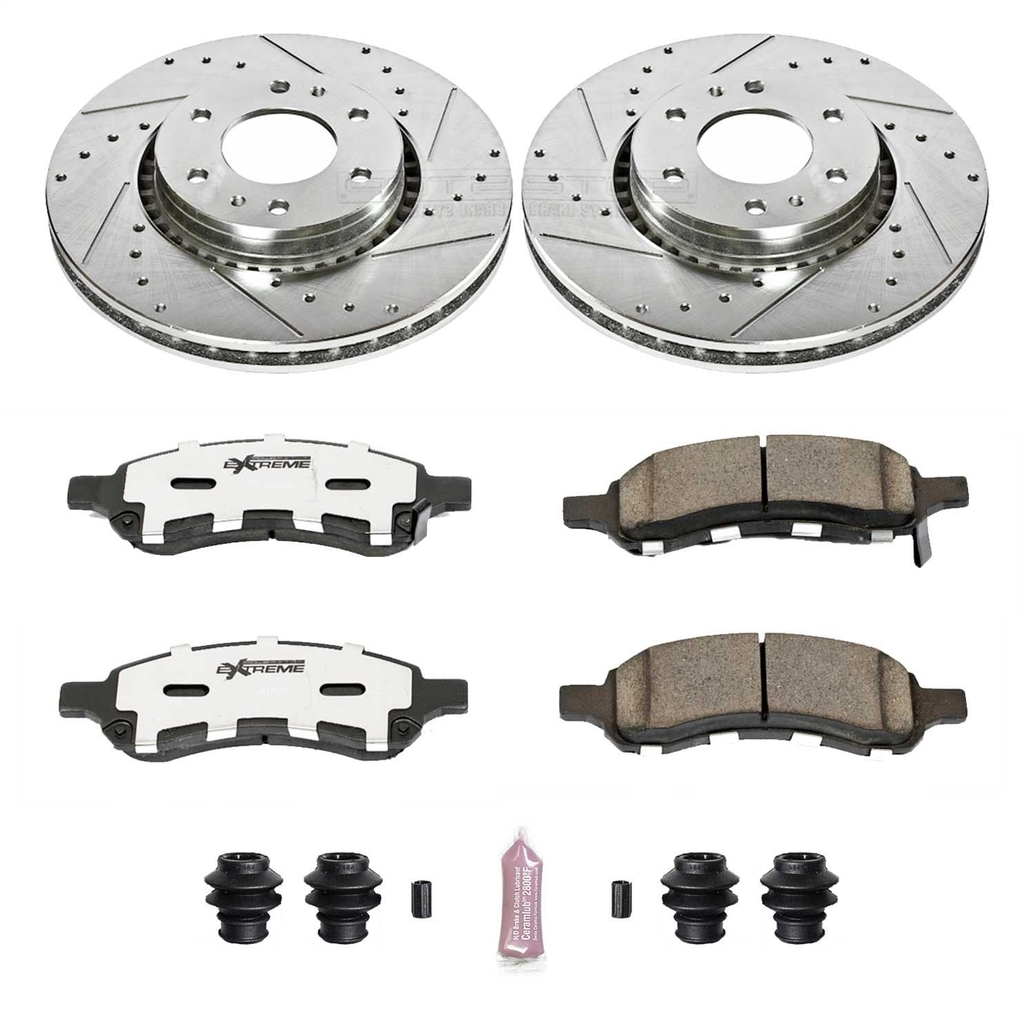 2006-2008 Buick Rainier Disc Brake Kit Powerstop