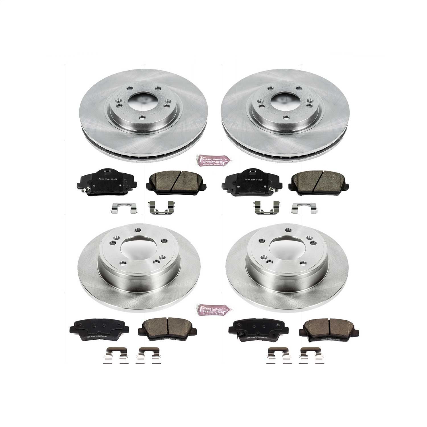 2016, 2015, 2014 Kia Forte5 Koup Disc Brake Kit