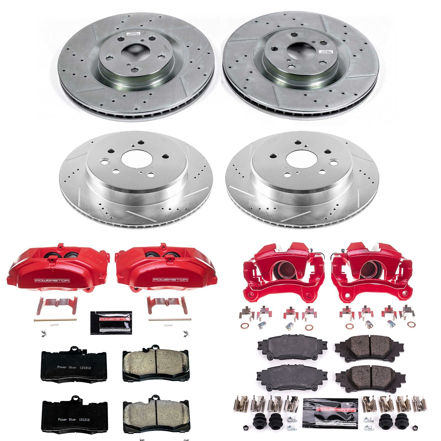 2020, 2019, 2018, 2017, 2016, 2015, 2014, 2013 Lexus GS350 Disc Brake Kit