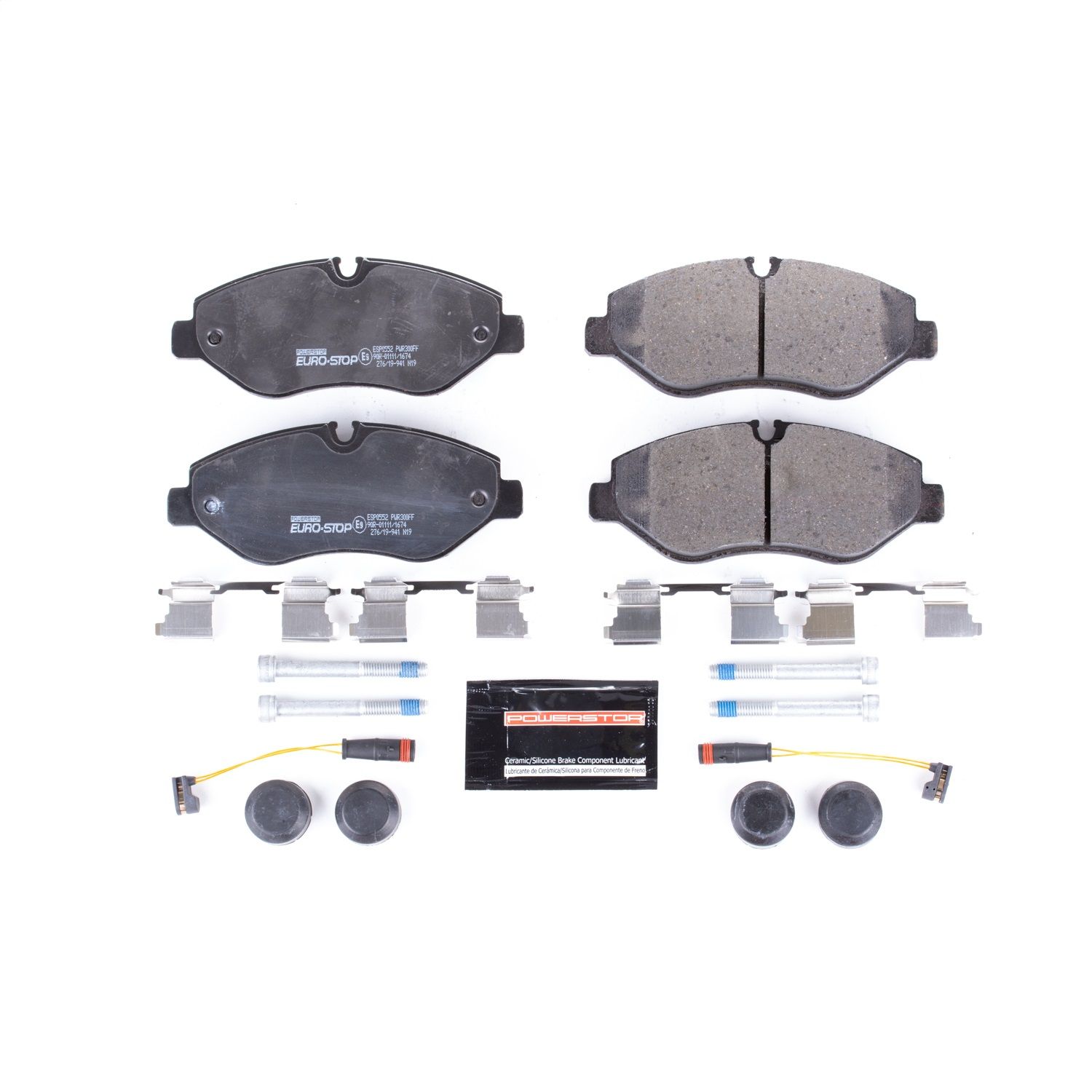 2018, 2017, 2016, 2015, 2014, 2013, 2012, 2011, 2010, 2009, 2008, 2007 Freightliner Sprinter 2500 2500 Disc Brake Pad Set
