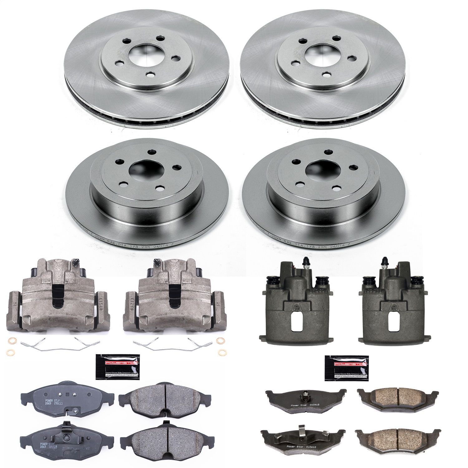 2006, 2005, 2004, 2003, 2002, 2001 Chrysler Sebring Disc Brake Kit