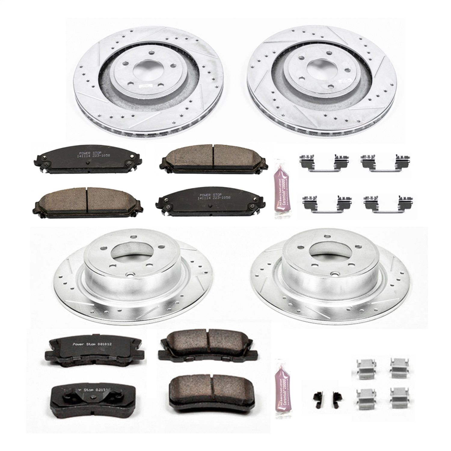 2009, 2008 Dodge Caliber Disc Brake Kit