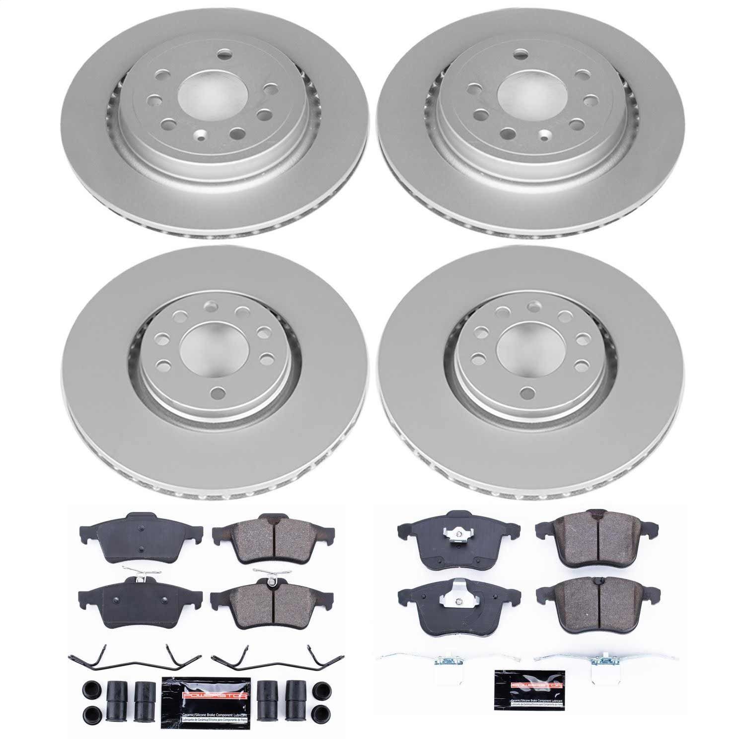2011, 2010, 2009, 2008, 2007, 2006, 2005, 2004, 2003 Saab 9-3 Disc Brake Kit