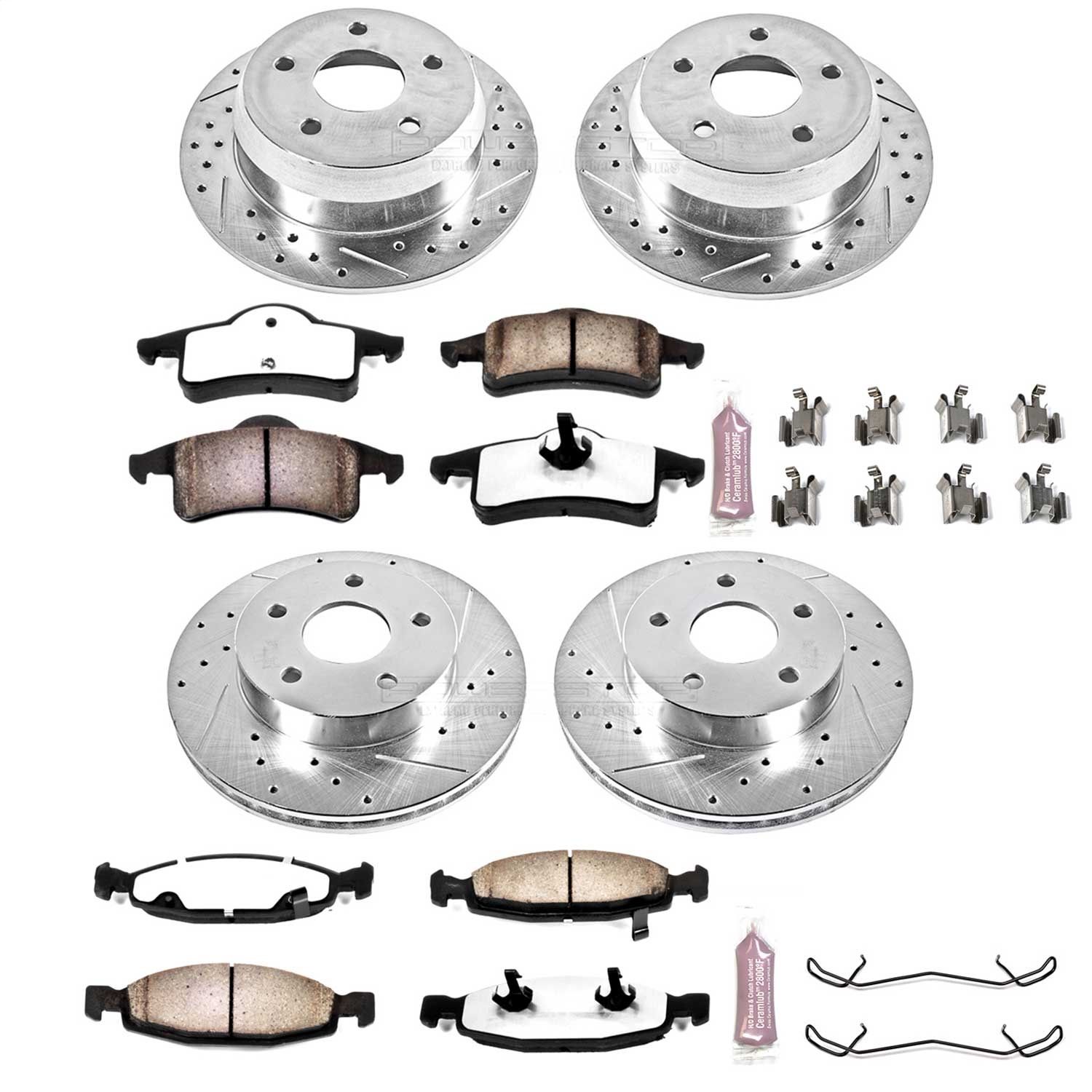 2002, 2001, 2000, 1999 Jeep Grand Cherokee Cherokee Disc Brake Kit