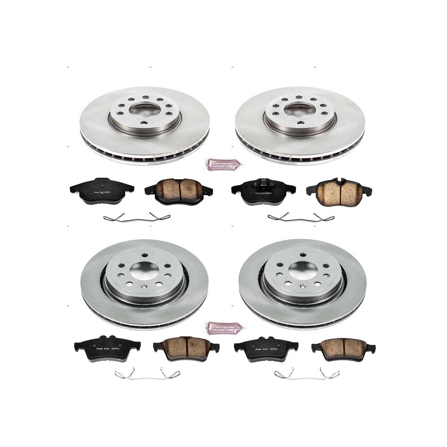 2011, 2010, 2009, 2008, 2007, 2006, 2005, 2004, 2003 Saab 9-3 Disc Brake Kit