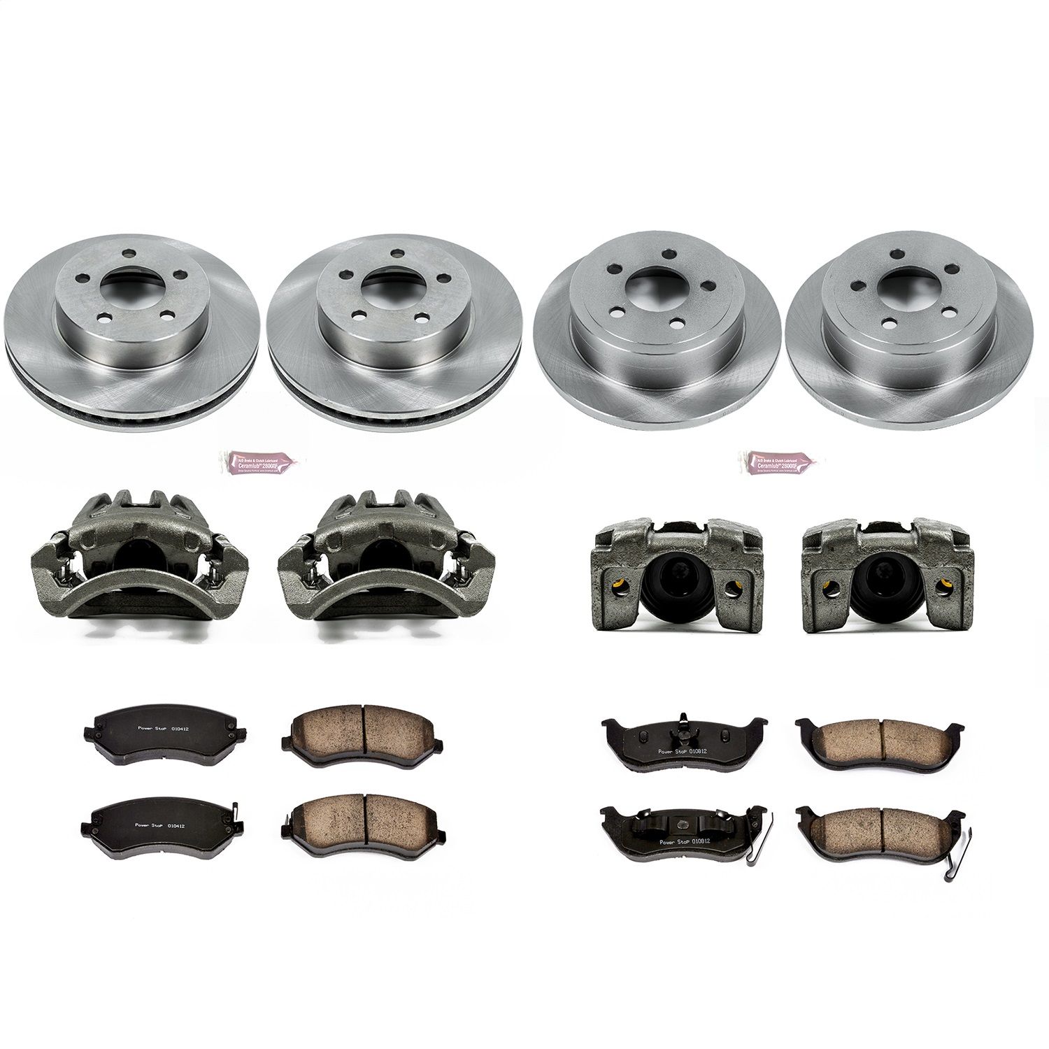 2007, 2006, 2005, 2004, 2003 Jeep Liberty Disc Brake Kit