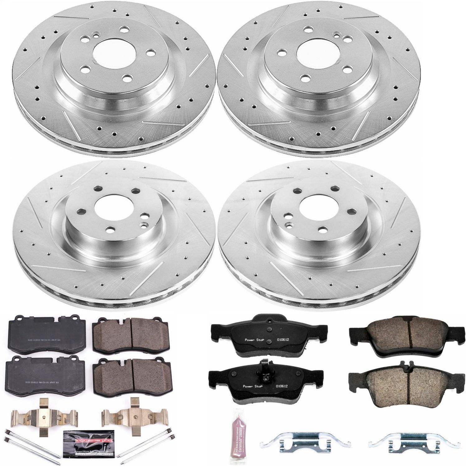 2014, 2013, 2012, 2011, 2010, 2009, 2008, 2007 Mercedes-Benz CL600 2007-2014 Mercedes-Benz S350 Disc Brake Kit