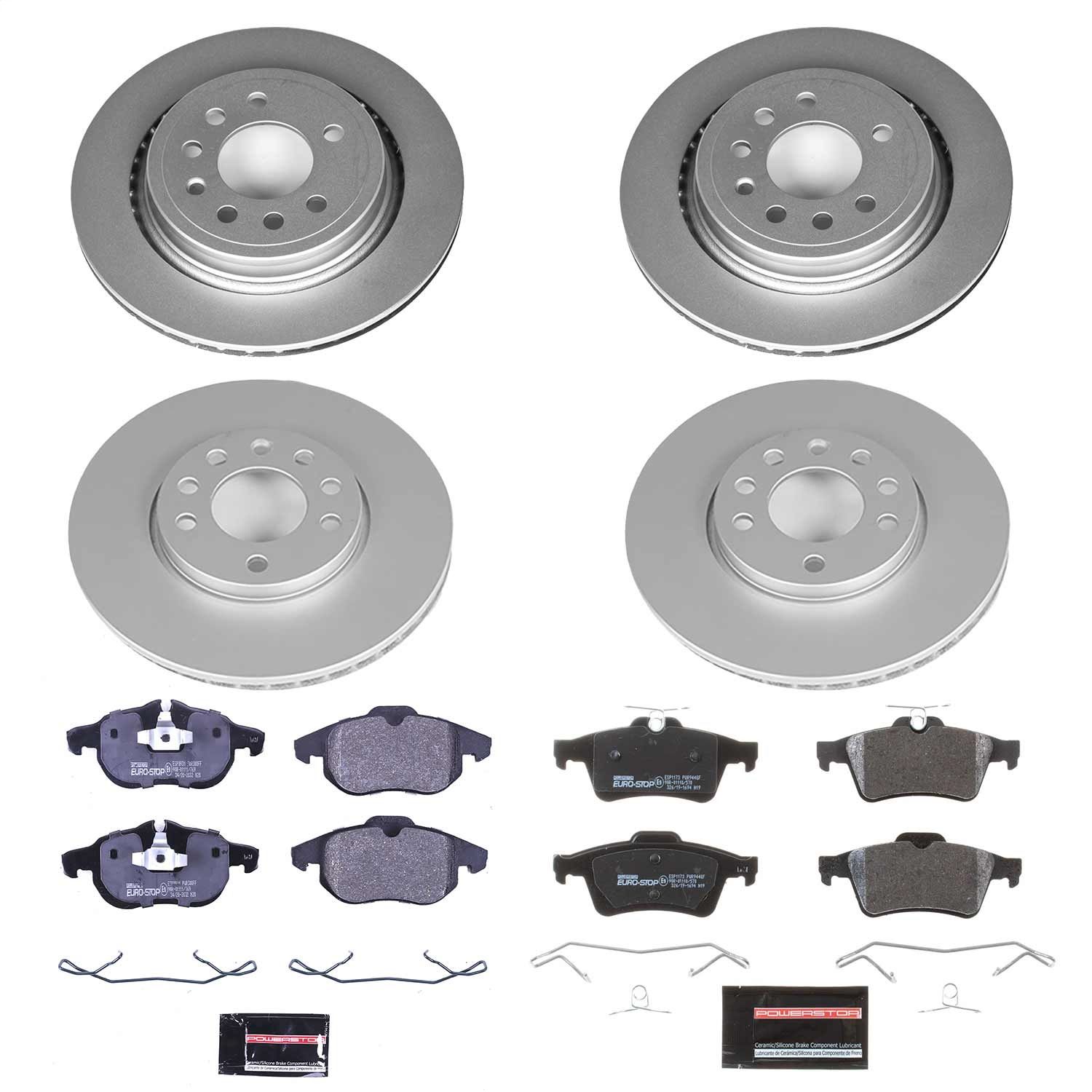2011, 2010, 2009, 2008 Saab 9-3 Disc Brake Kit