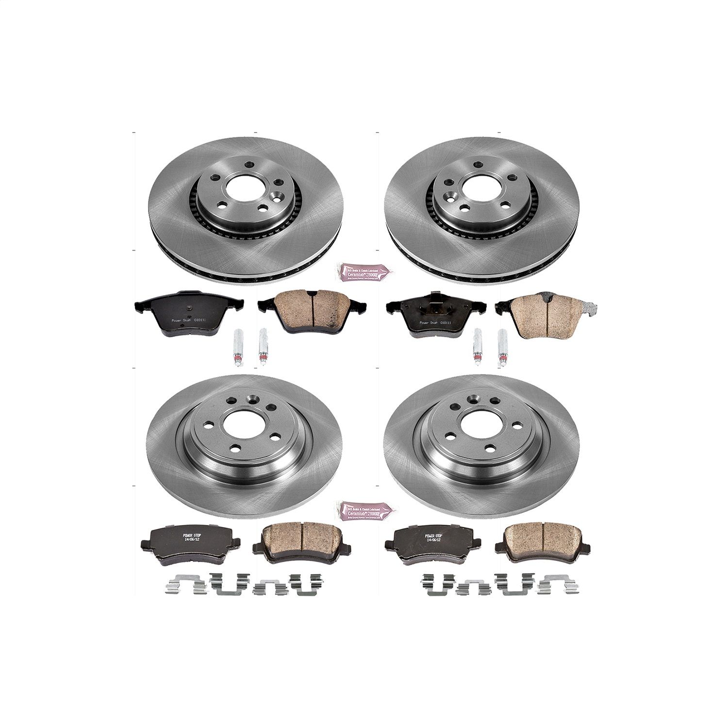 2016, 2015 Volvo S80 Disc Brake Kit