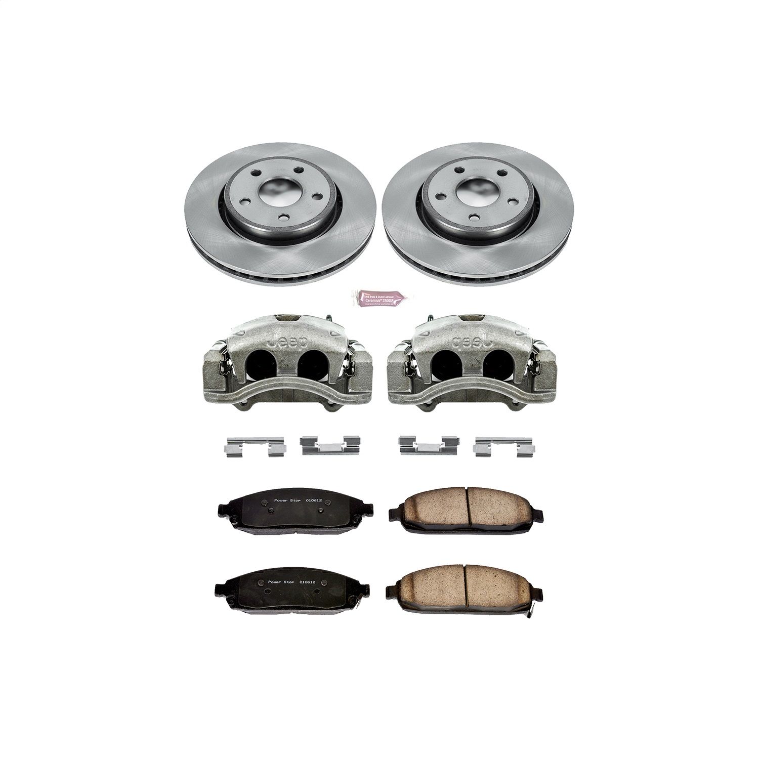 2010, 2009, 2008, 2007, 2006 Jeep Commander Disc Brake Kit