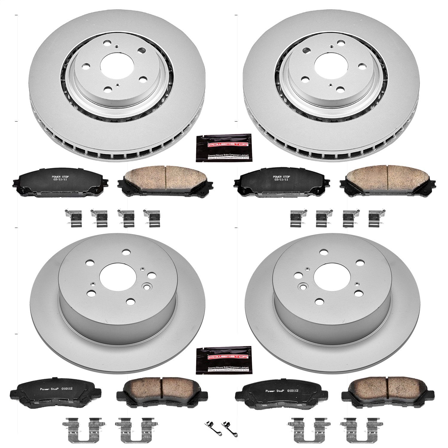 2013, 2012, 2011, 2010, 2009, 2008 Toyota Highlander Disc Brake Kit