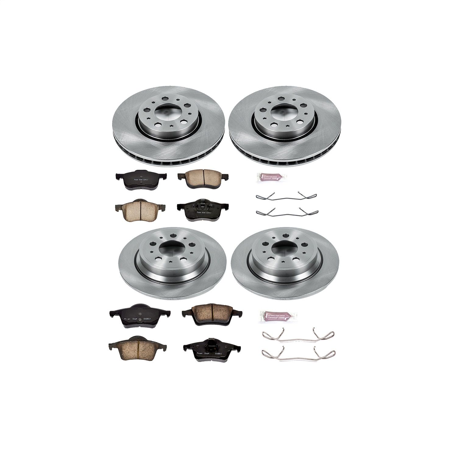2006, 2005, 2004, 2003, 2002, 2001, 2000, 1999 Volvo S80 Disc Brake Kit