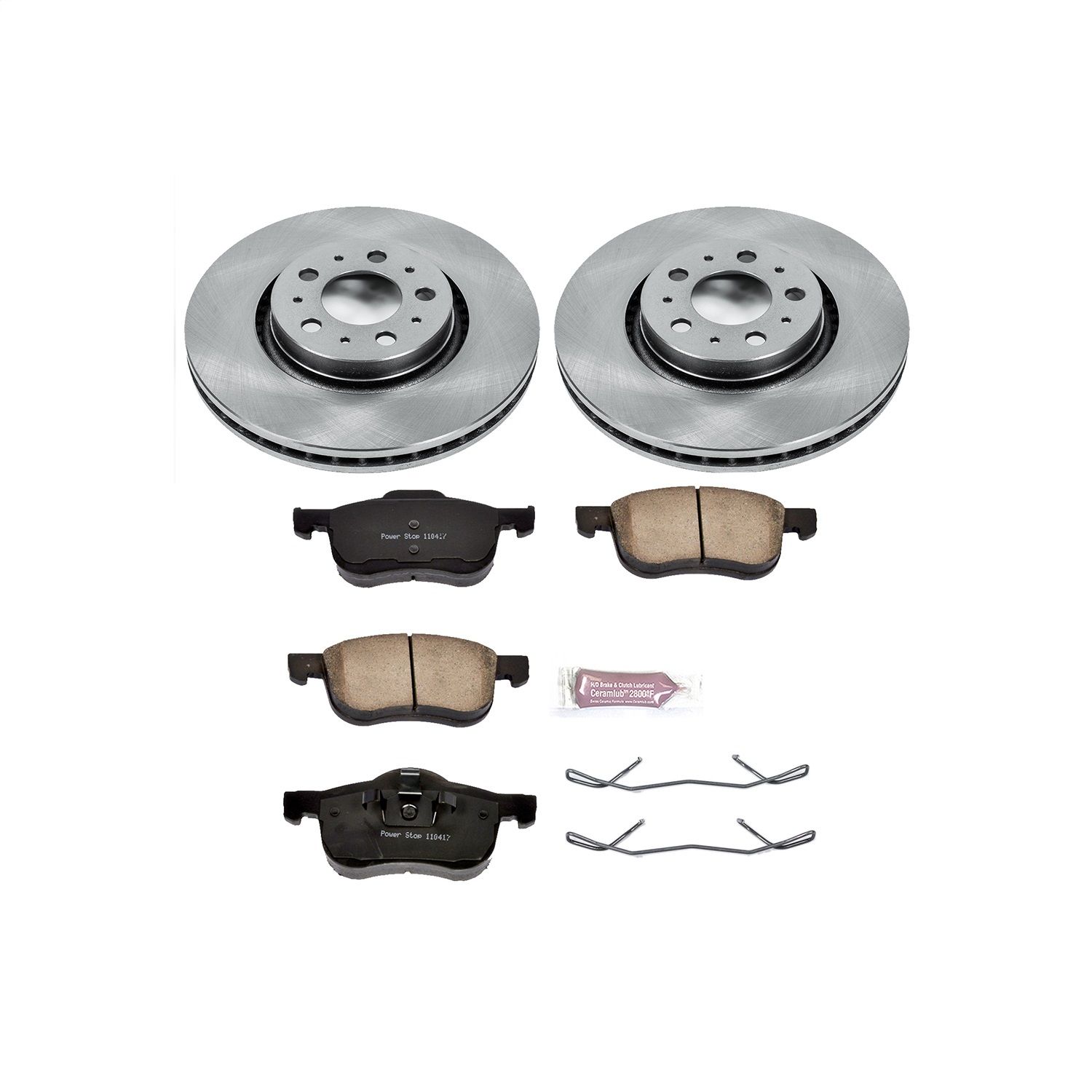 2009, 2008, 2007, 2006, 2005, 2004, 2003, 2002, 2001 Volvo S60 Disc Brake Kit
