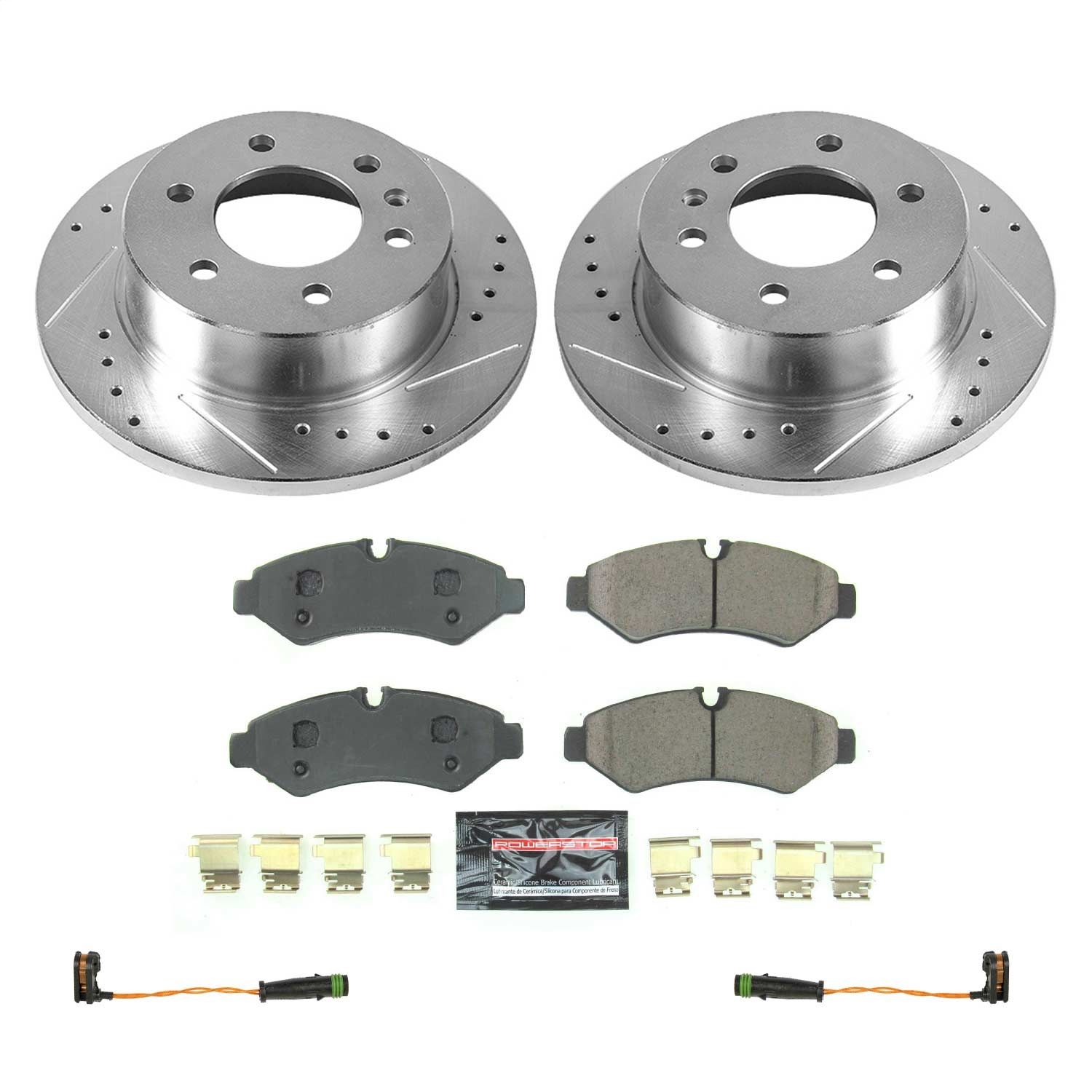 2021, 2020, 2019 Freightliner Sprinter 3500 3500 Disc Brake Kit
