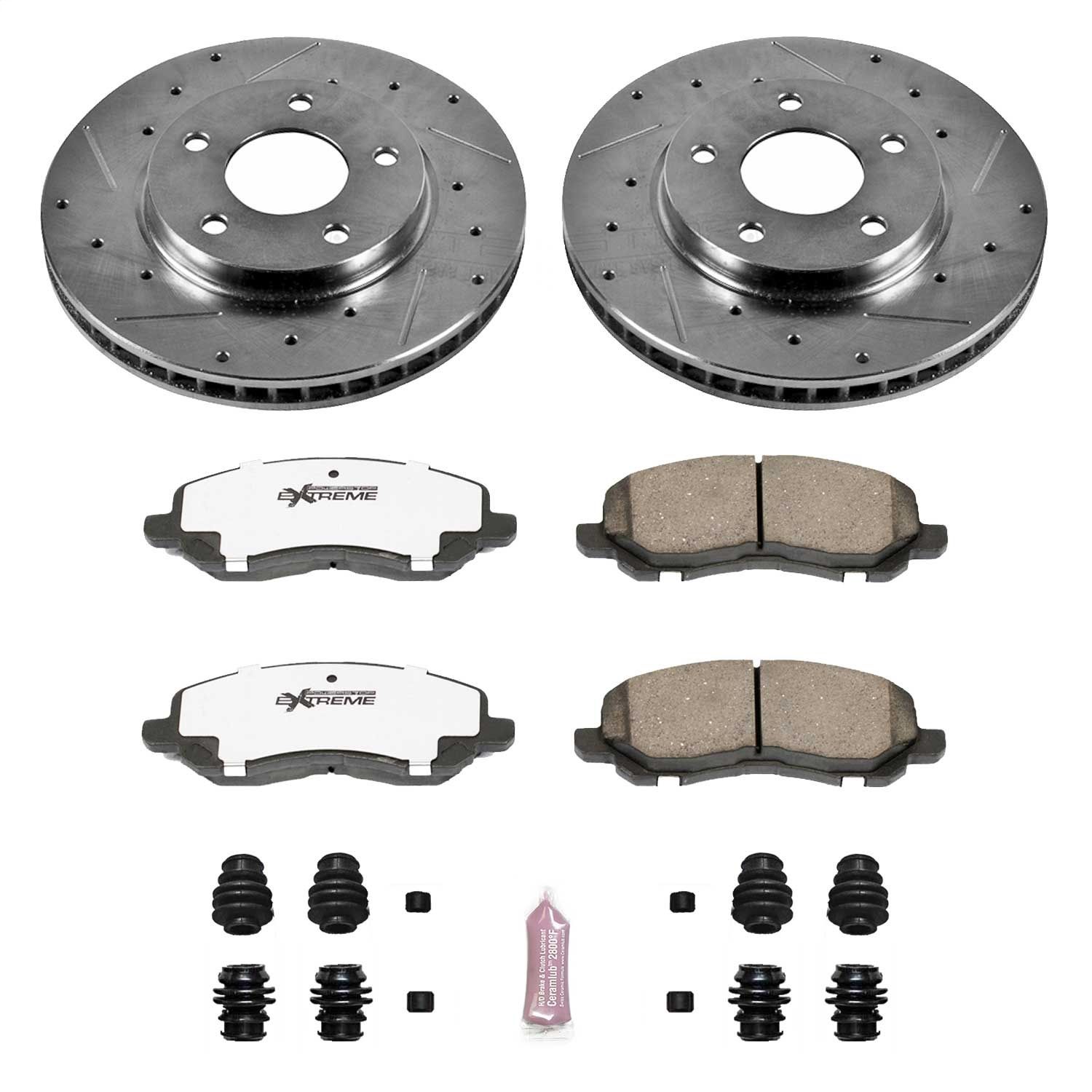 2012, 2011, 2010, 2009, 2008, 2007 Dodge Caliber Disc Brake Kit