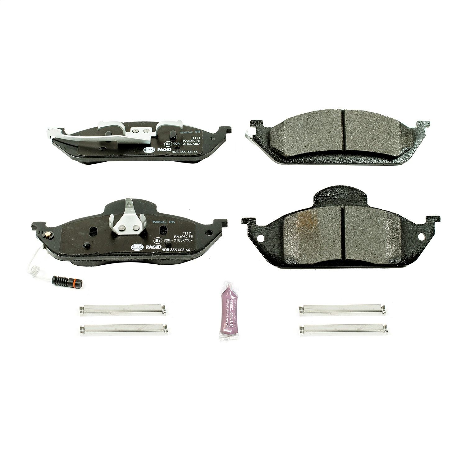 2003, 2002, 2001, 2000, 1999, 1998 Mercedes-Benz ML320 1998-2003 Mercedes-Benz ML320 Disc Brake Pad Set