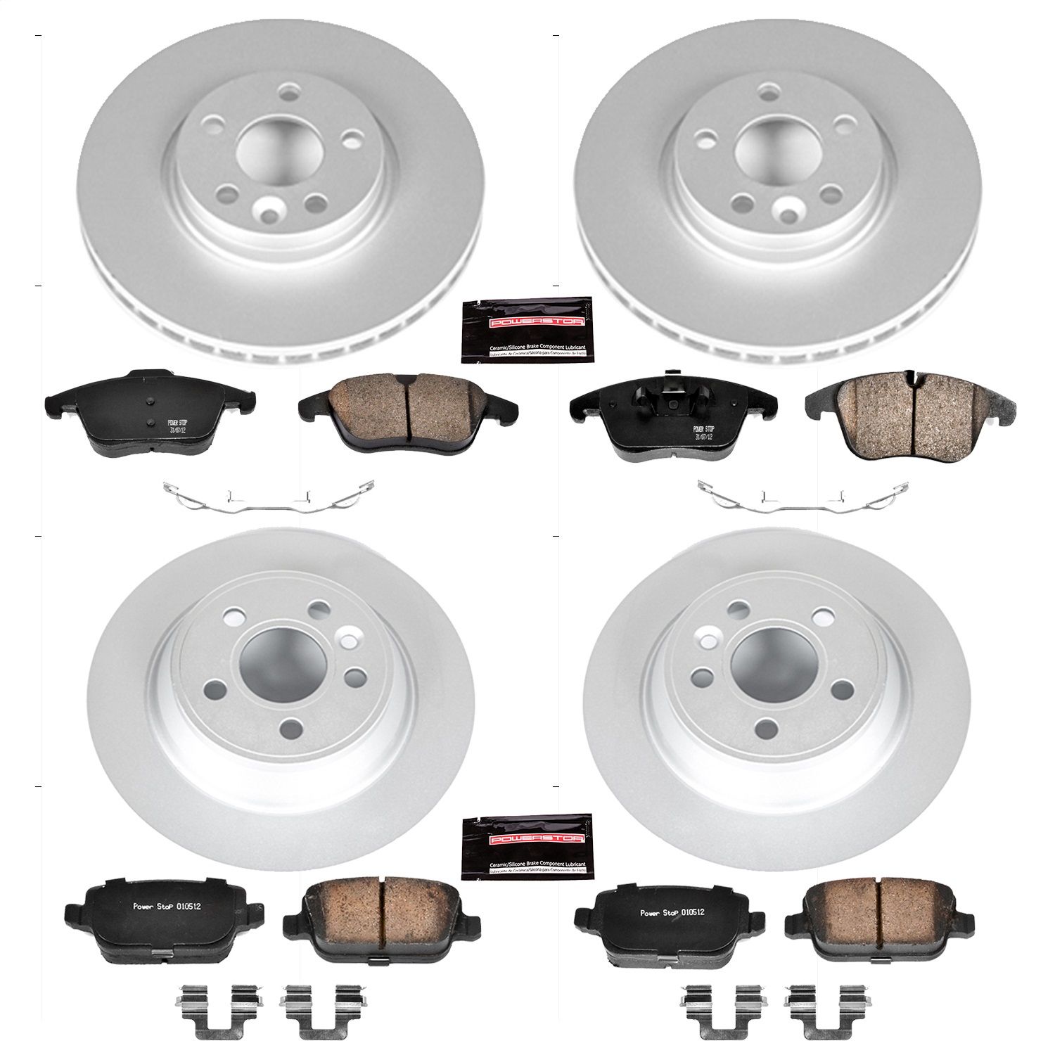 2008, 2007 Volvo S80 Disc Brake Kit