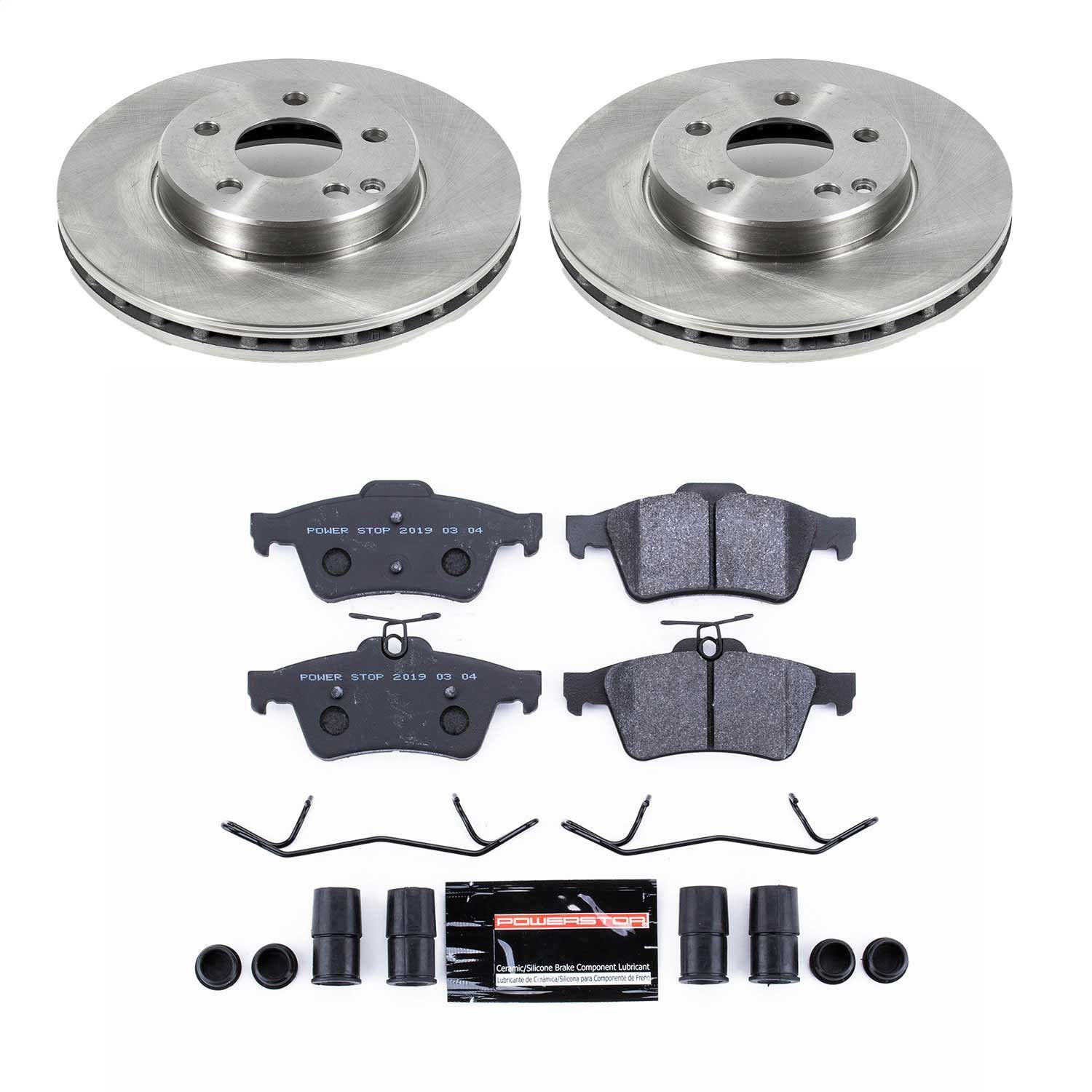 2011, 2010, 2009, 2008, 2007, 2006, 2005, 2004, 2003 Saab 9-3 Disc Brake Kit
