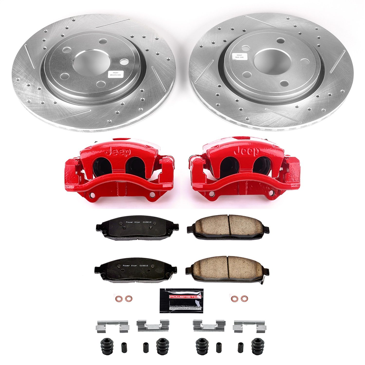 2010, 2009, 2008, 2007, 2006 Jeep Commander Disc Brake Kit
