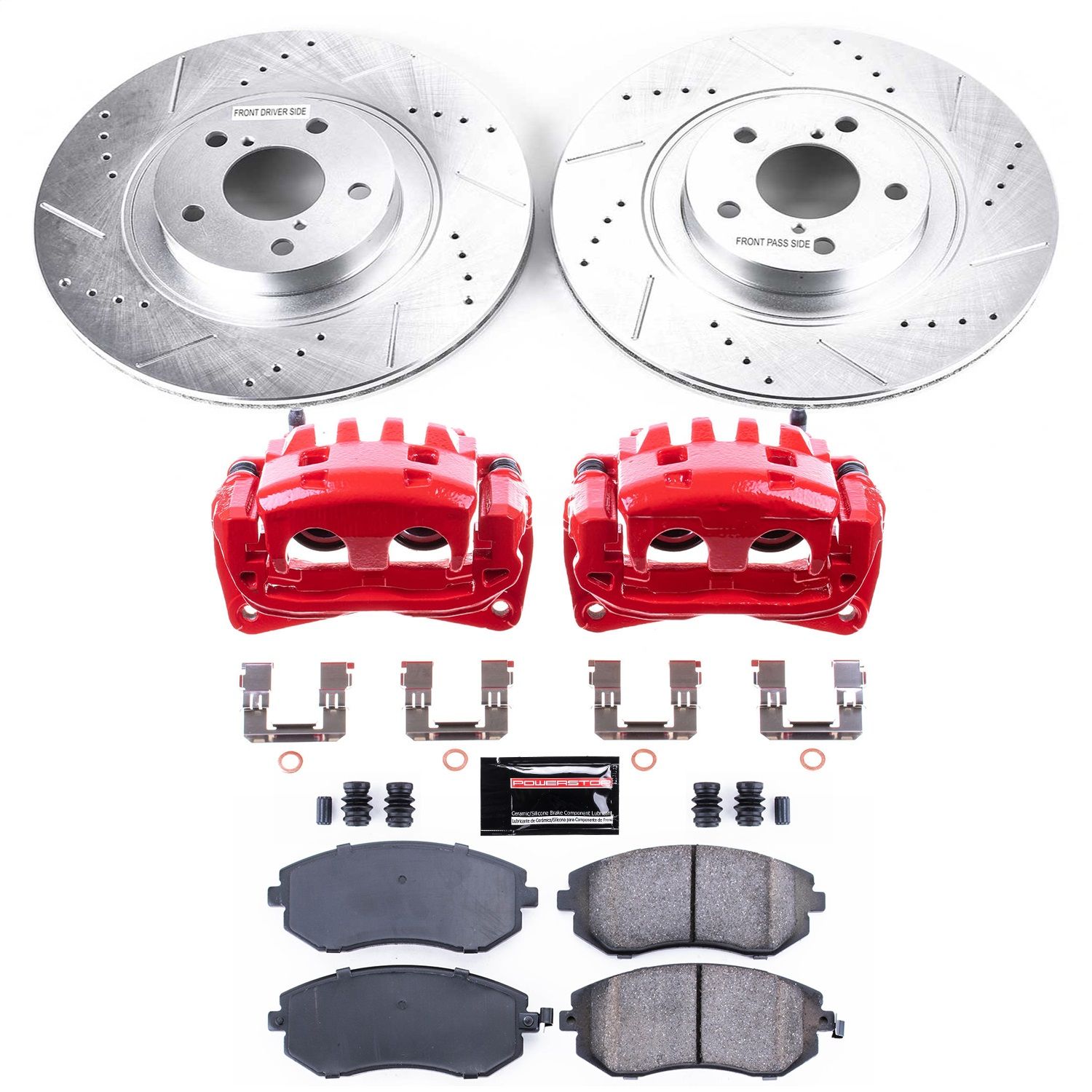 2012, 2011, 2010, 2009, 2008, 2007, 2006, 2005 Subaru Outback Disc Brake Kit