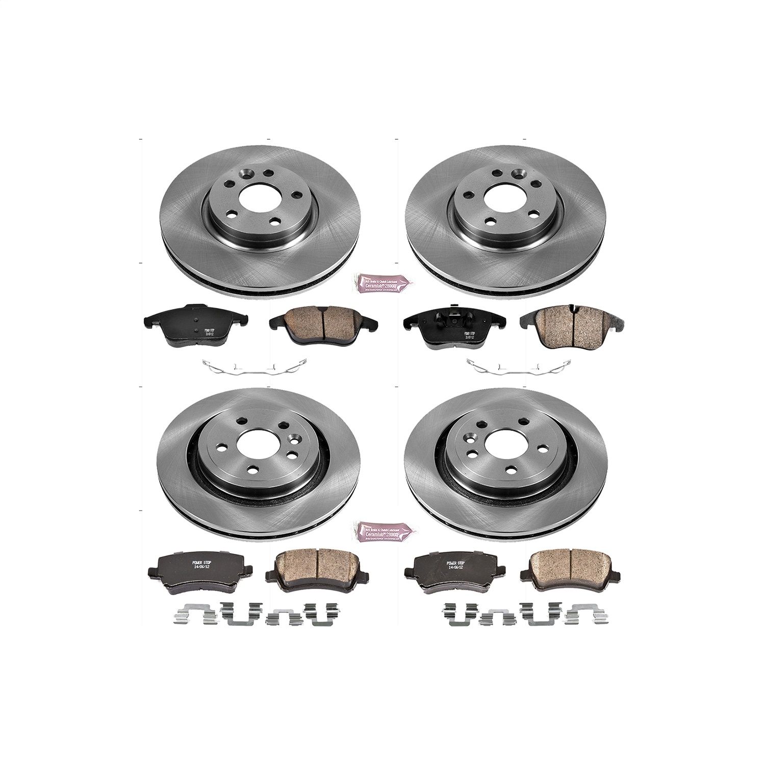 2013, 2012, 2011, 2010, 2009 Volvo XC70 Disc Brake Kit