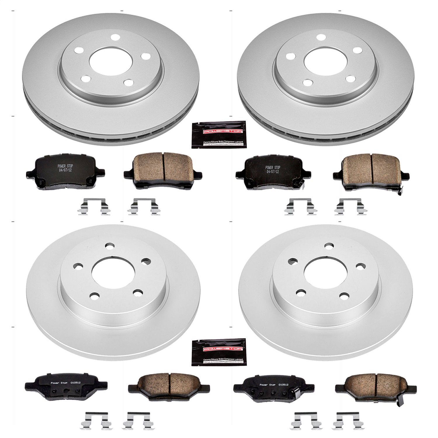 2007, 2006 Pontiac G6 Disc Brake Kit