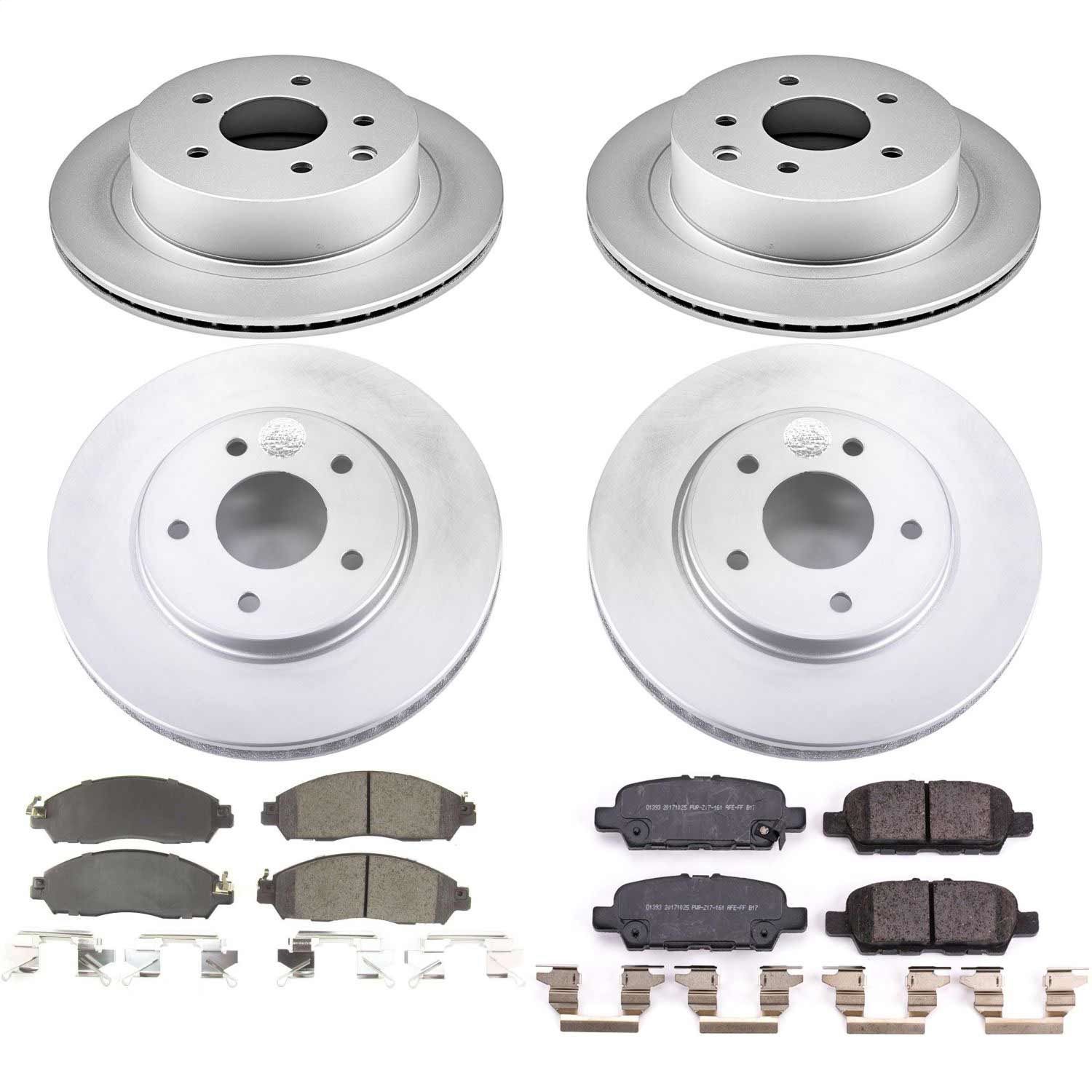 2025, 2024, 2023, 2022, 2021, 2020, 2019, 2018 Nissan LEAF Disc Brake Kit