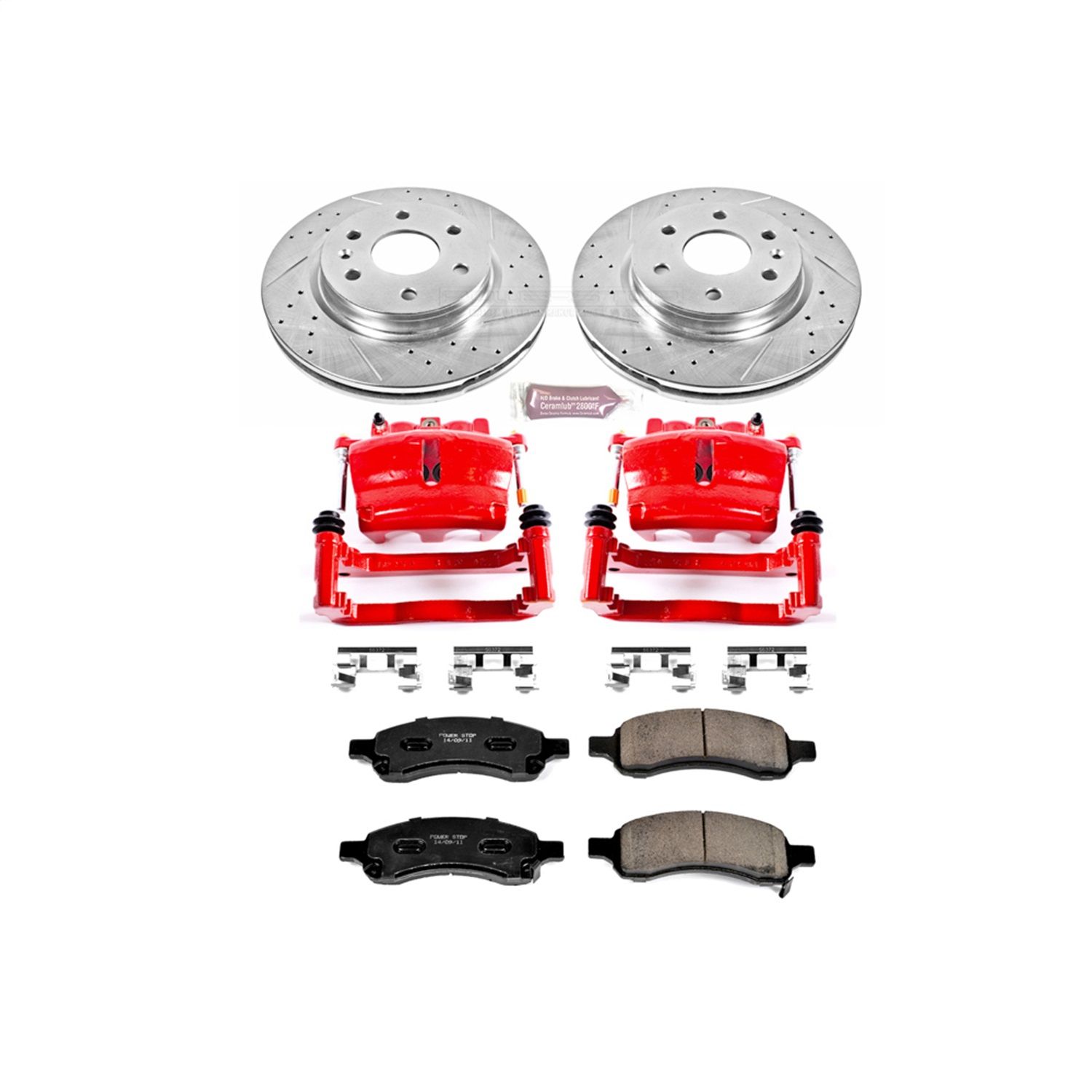 2017, 2016, 2015, 2014, 2013, 2012, 2011, 2010, 2009 Chevrolet Traverse Disc Brake Kit
