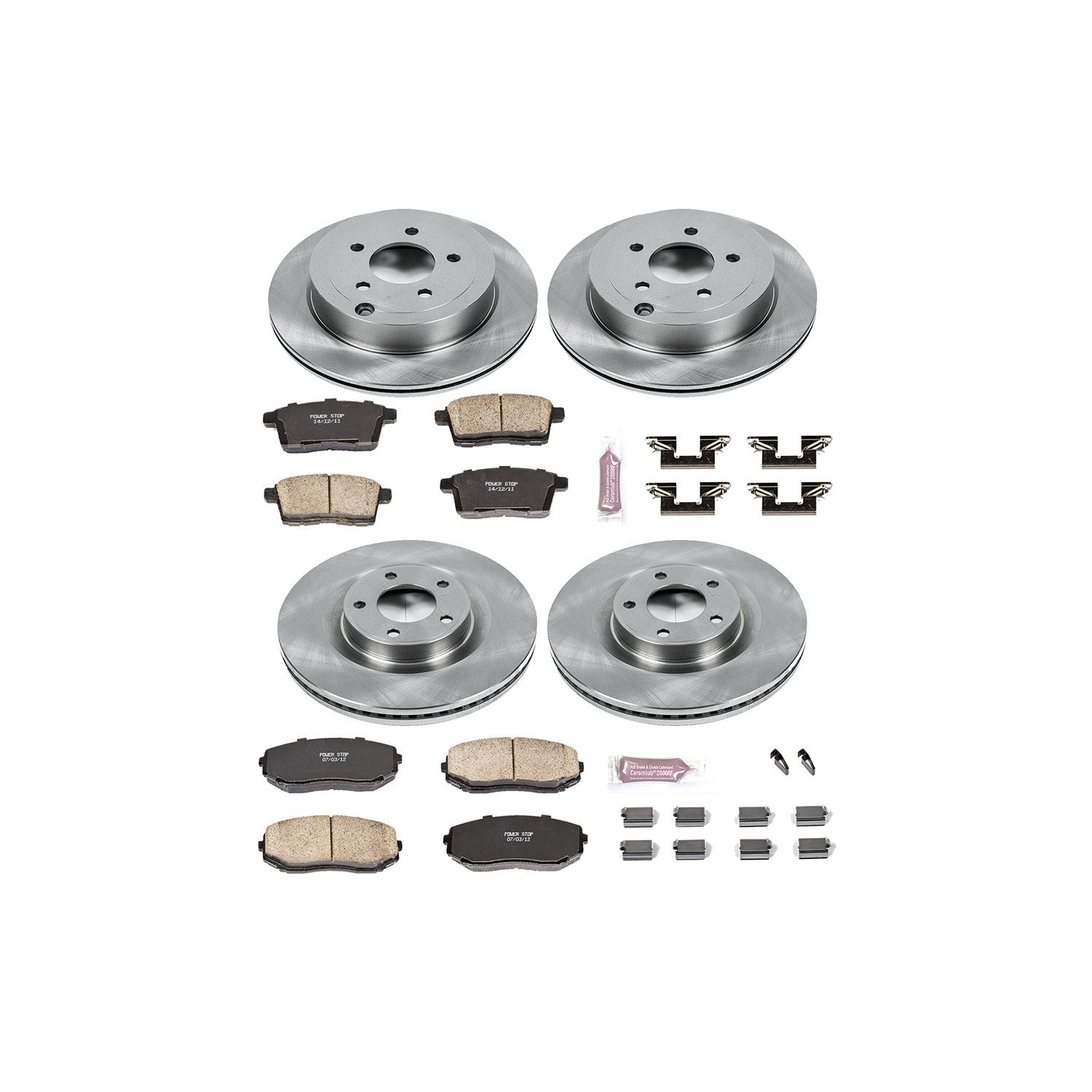 2010, 2009, 2008, 2007 Ford Edge Disc Brake Kit