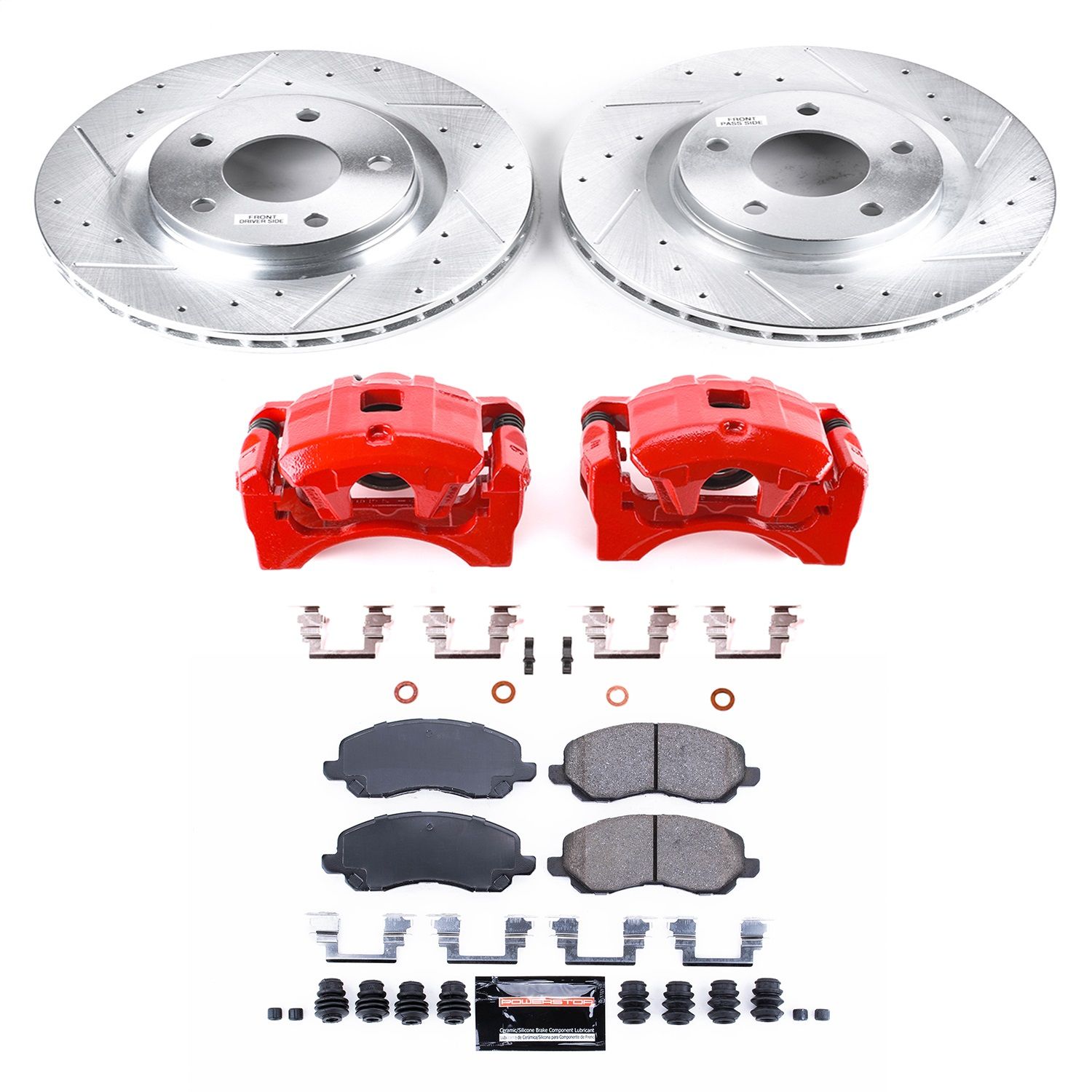 2020, 2019, 2018, 2017, 2016, 2015, 2014, 2013, 2012, 2011, 2010, 2009, 2008, 2007 Mitsubishi Outlander Disc Brake Kit