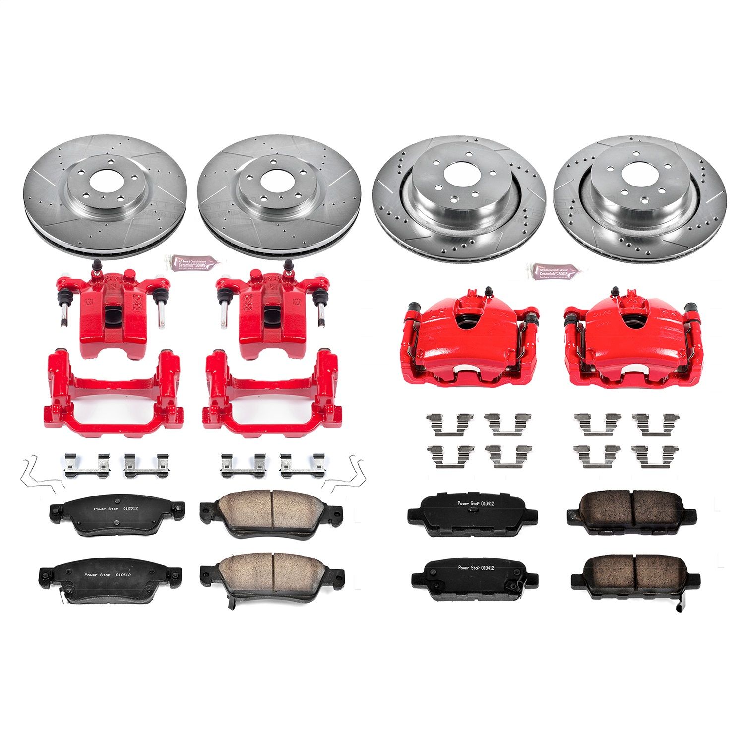 2008, 2007 INFINITI G35 Disc Brake Kit