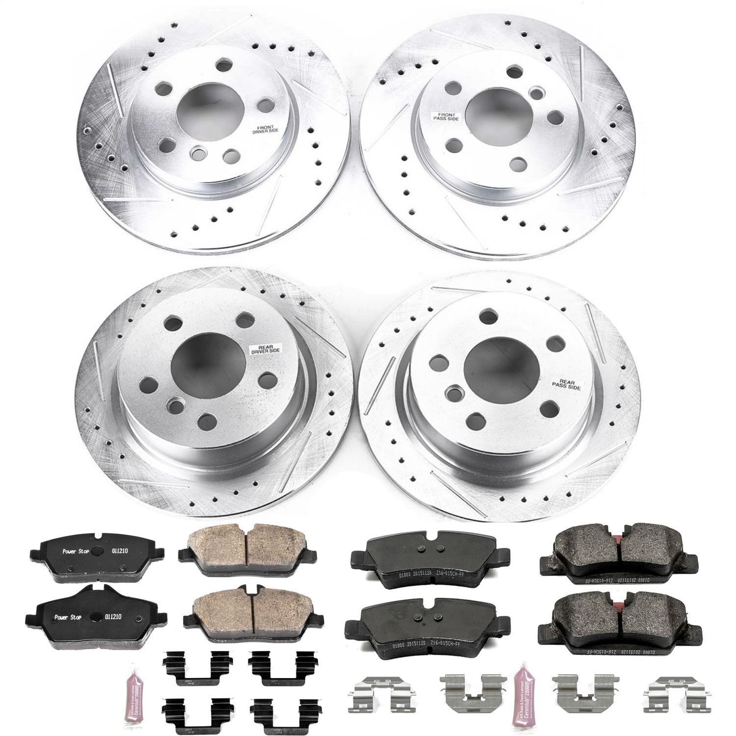 2024, 2023, 2022, 2021, 2020, 2019, 2018, 2017, 2016, 2015, 2014 Mini Cooper Disc Brake Kit