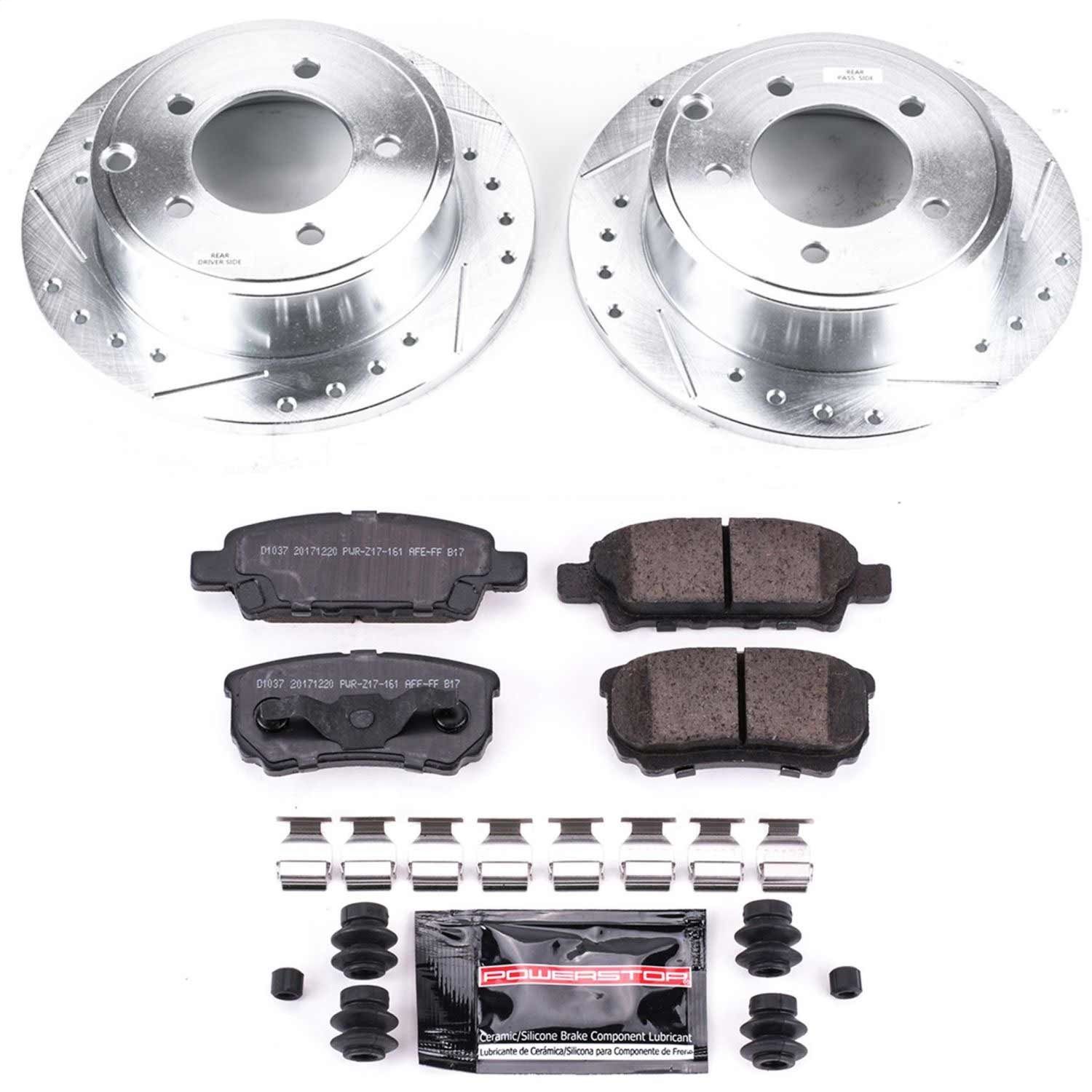 2017, 2016, 2015, 2014, 2013, 2012, 2011, 2010, 2009, 2008, 2007 Jeep Compass Disc Brake Kit