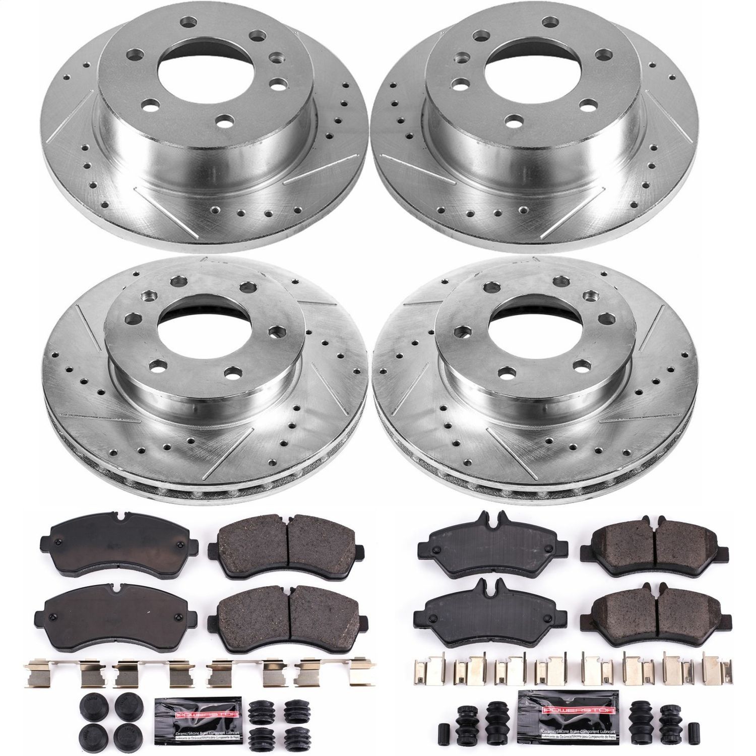 2009, 2008, 2007 Freightliner Sprinter 3500 3500 Disc Brake Kit