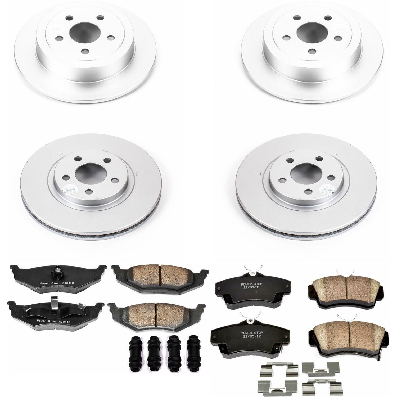 2007, 2006, 2005, 2004, 2003, 2002, 2001 Chrysler PT Cruiser Cruiser Disc Brake Kit