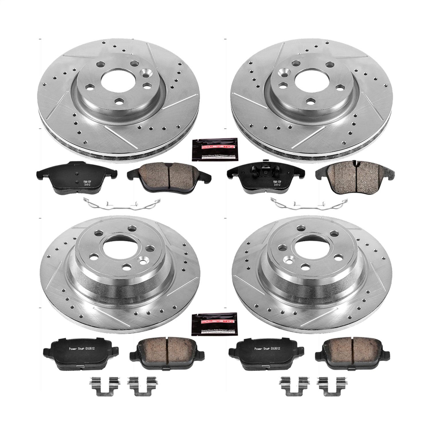 2008, 2007 Volvo S80 Disc Brake Kit