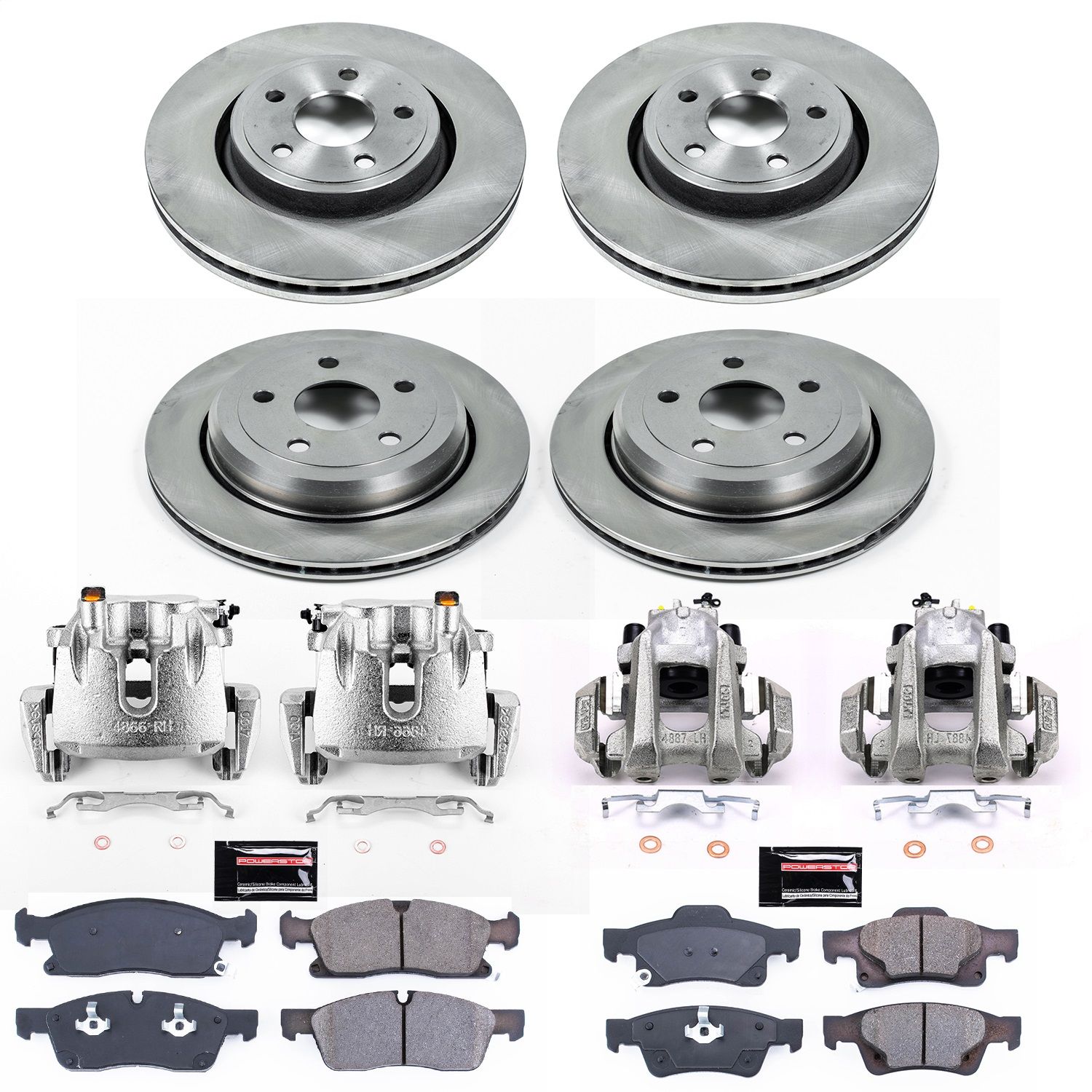 2017, 2016, 2015, 2014, 2013, 2012, 2011 Dodge Durango Disc Brake Kit