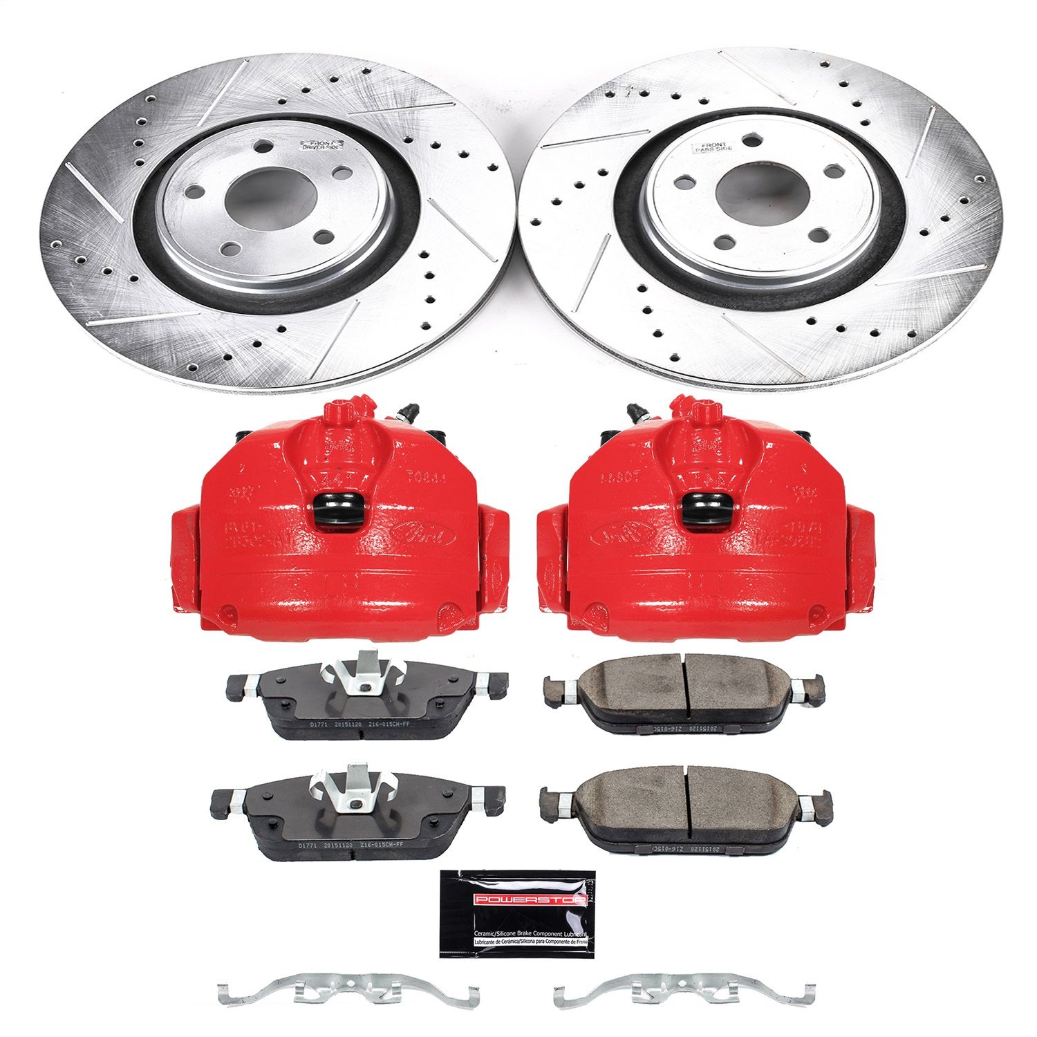 2018, 2017, 2016, 2015, 2014 Ford Focus Disc Brake Kit