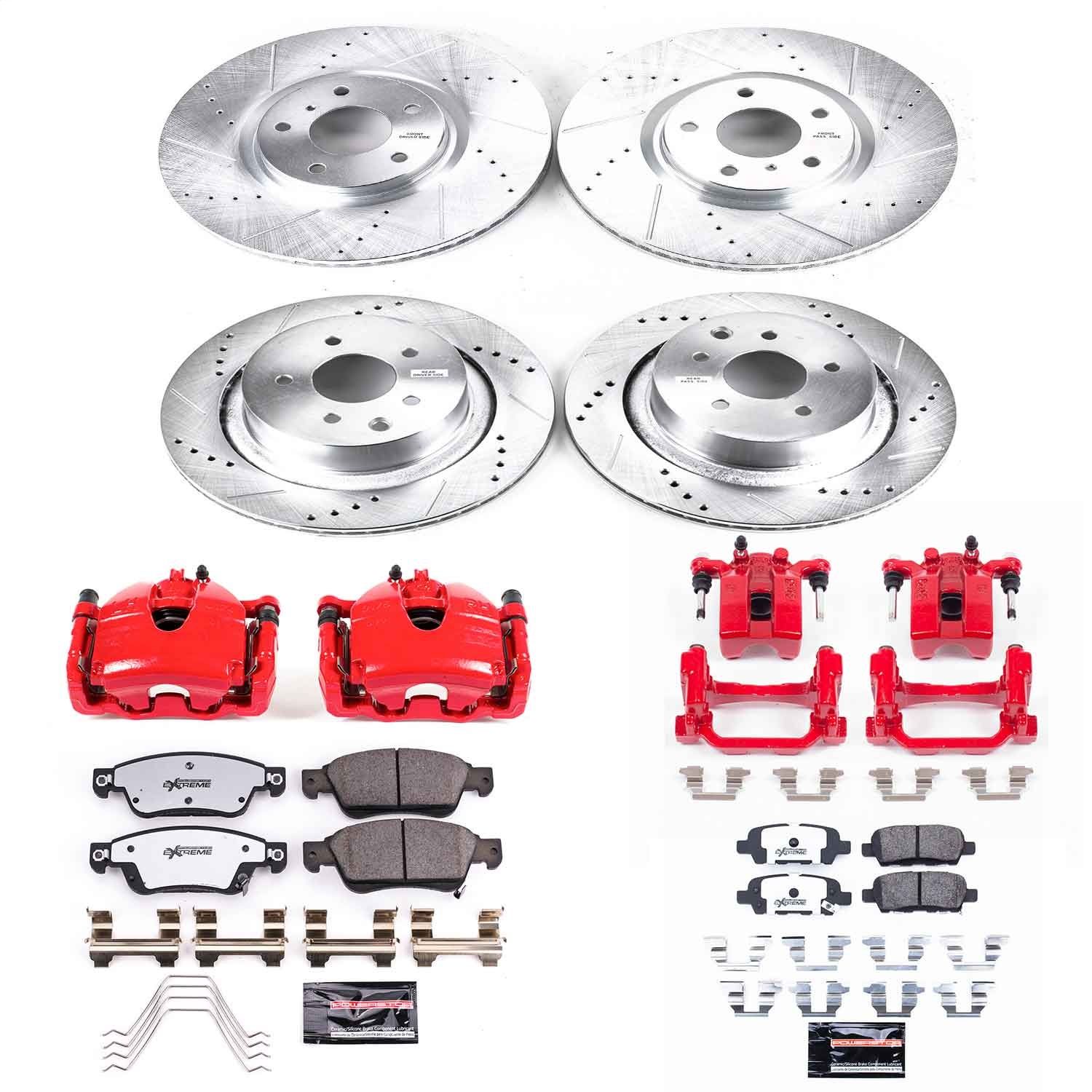 2013, 2012, 2011, 2010, 2009, 2008 INFINITI G37 Disc Brake Kit