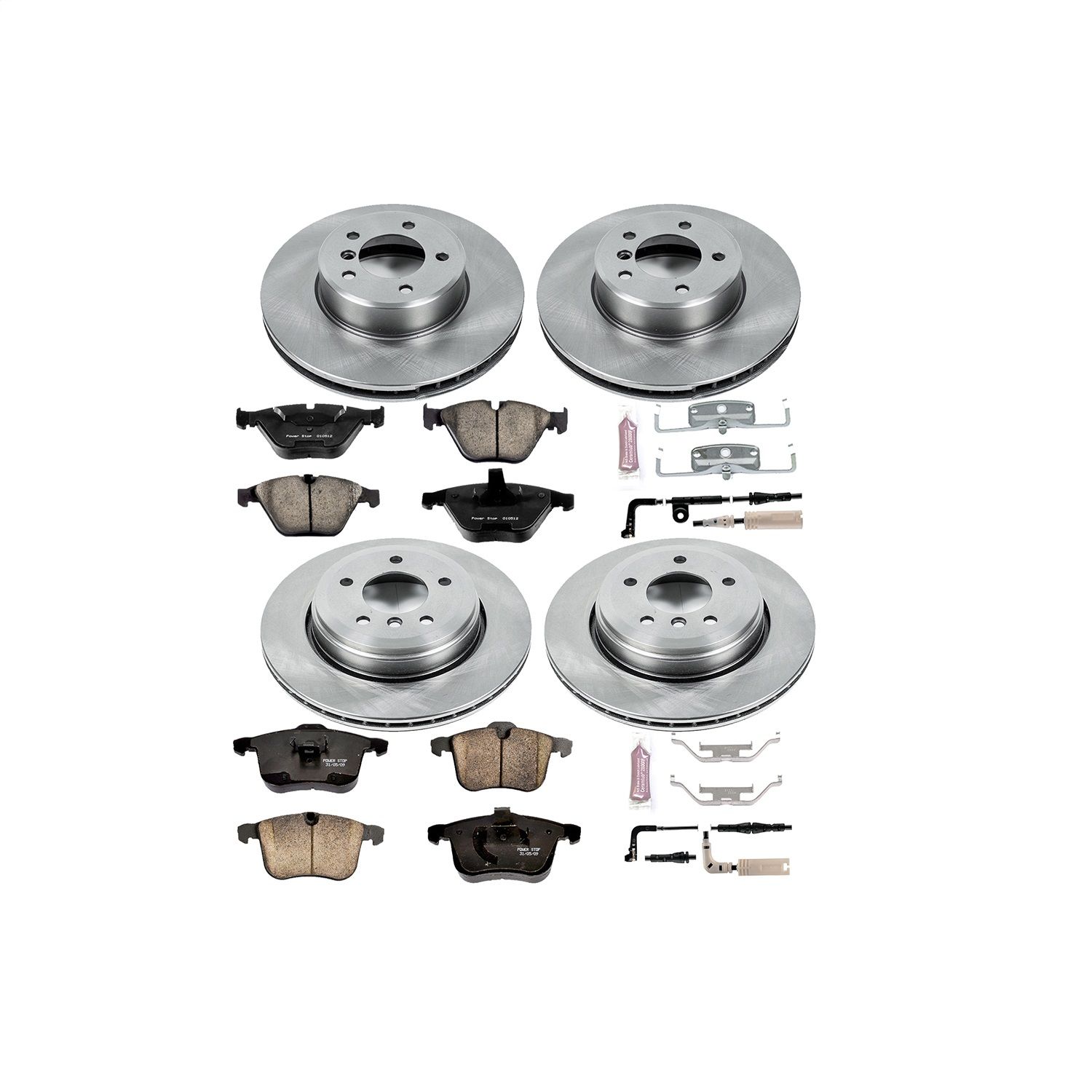 2009, 2008 BMW 528i Disc Brake Kit