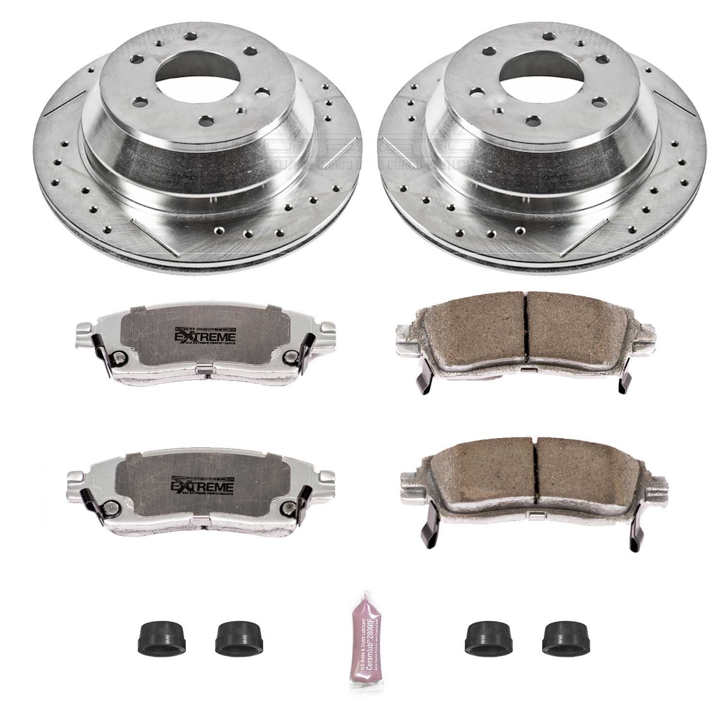 2002-2009 Buick Rainier Disc Brake Kit Powerstop